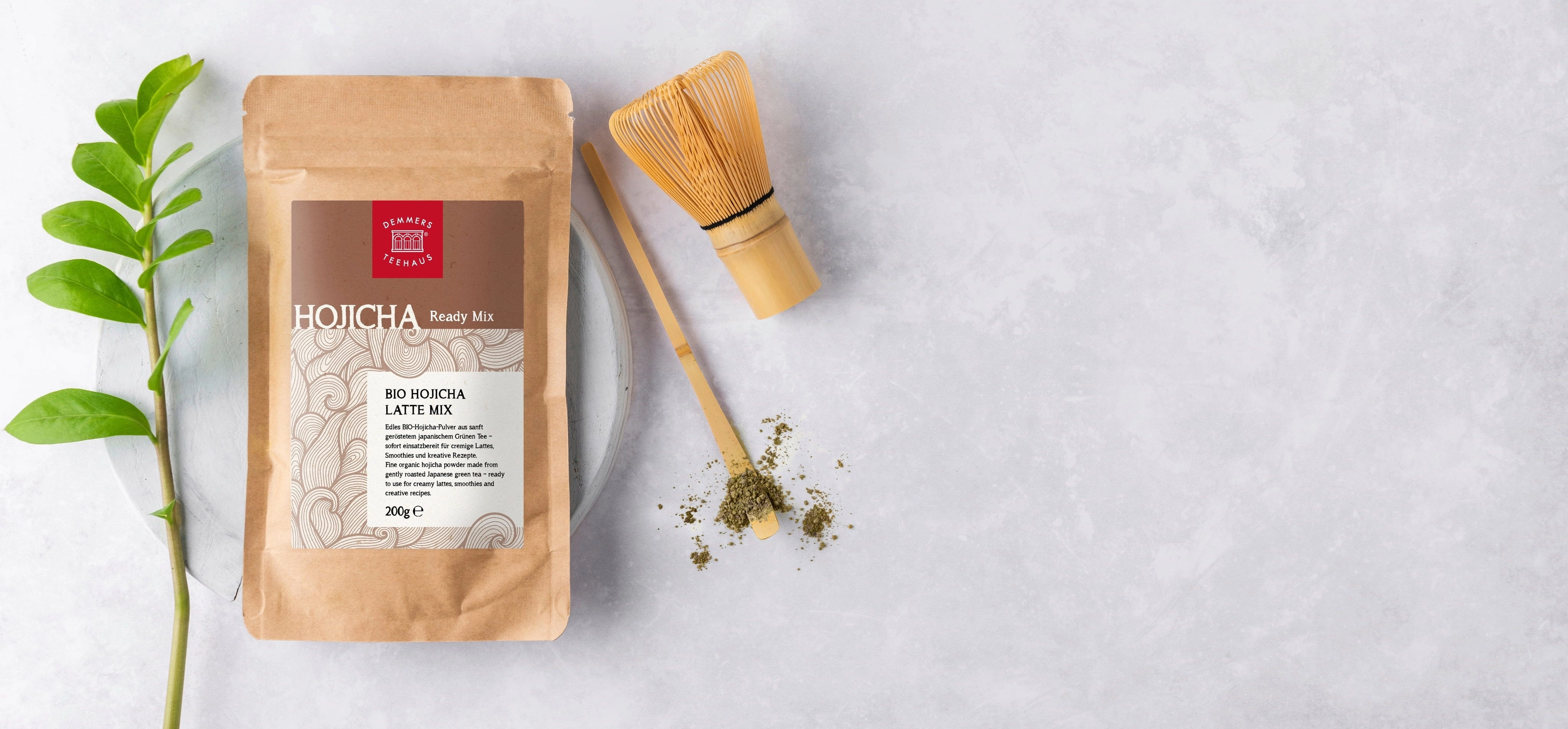 DEMMERS TEEHAUS BIO Hojicha Latte Mix - 200 g