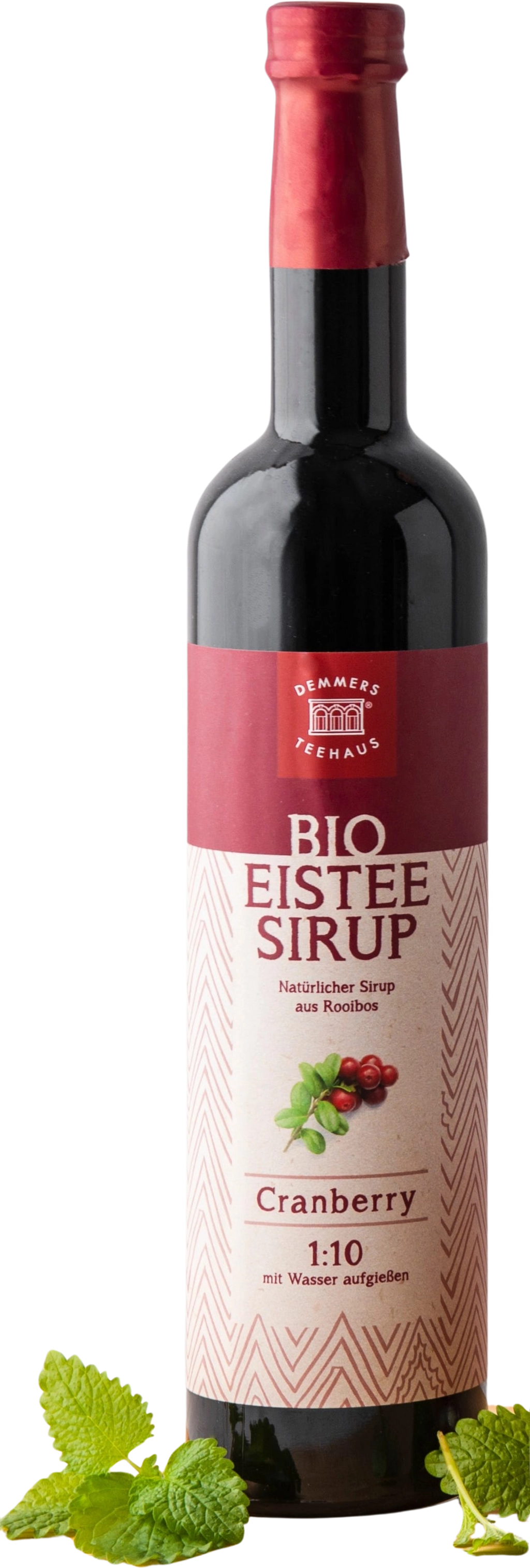DEMMERS TEEHAUS BIO Rooibos Cranberry Sirup - 500 ml