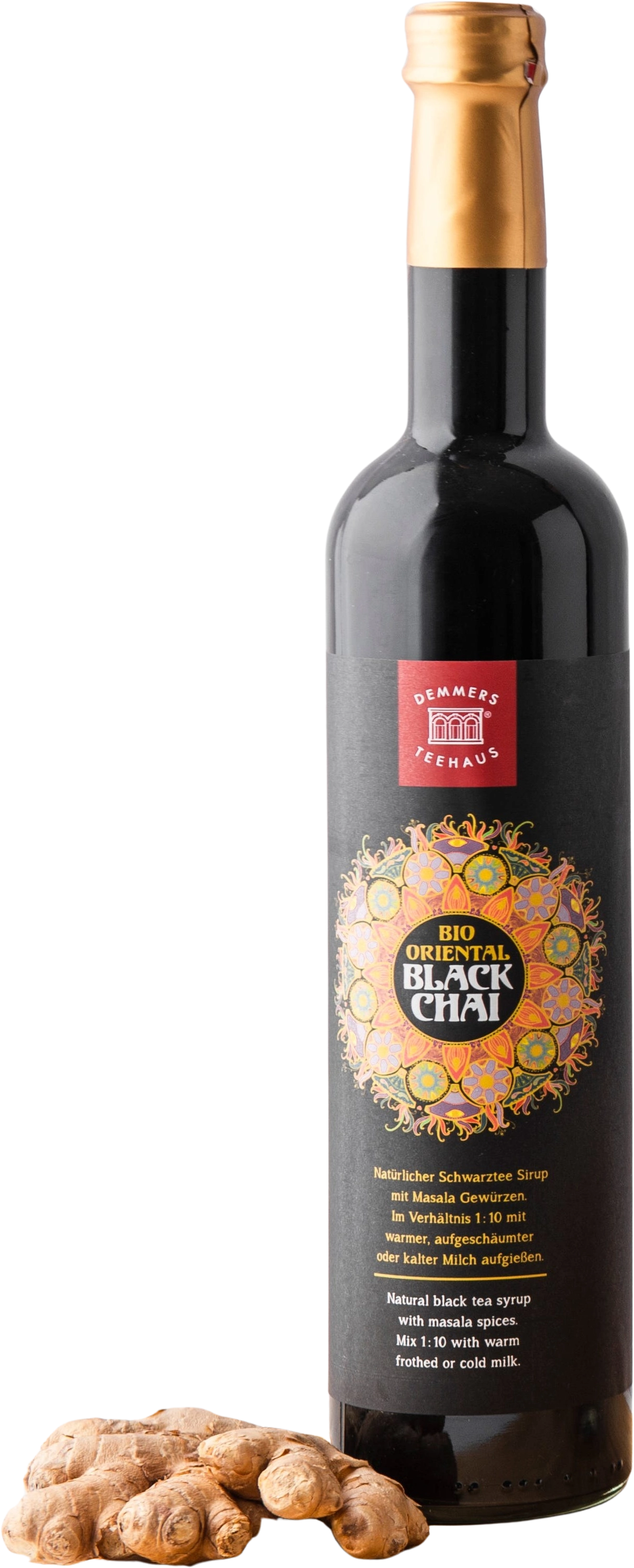 DEMMERS TEEHAUS BIO Black Oriental Chai Sirup - 500 ml