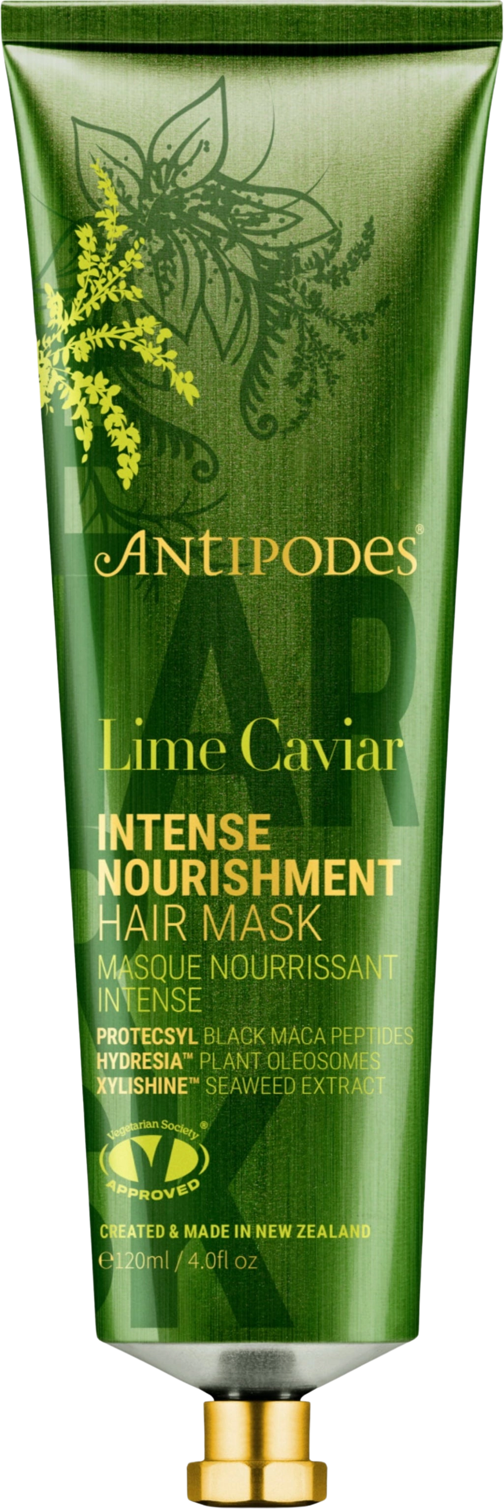 Antipodes Lime Caviar Intense Nourishment Hair Mask - 120 ml