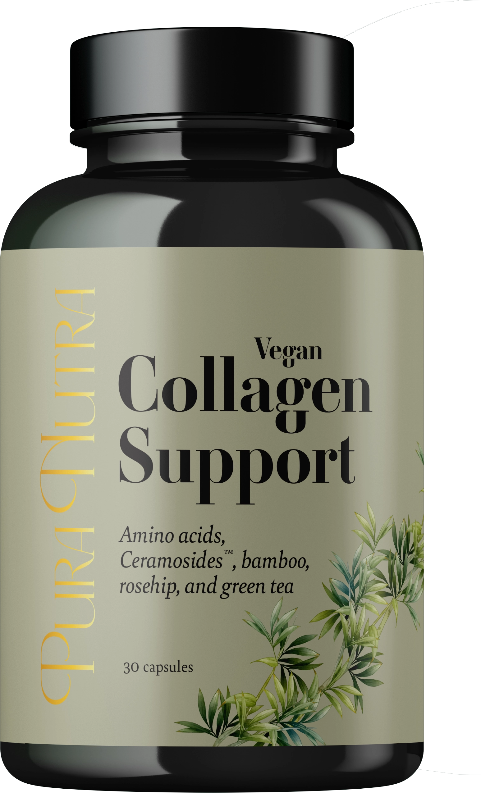 Pura Nutra Vegan Collagen Support - 30 Kapseln