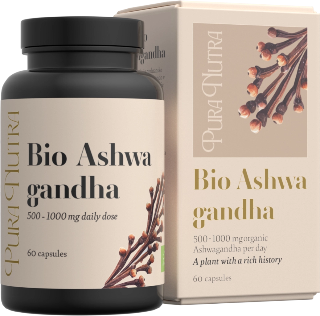 Pura Nutra Bio Ashwagandha - 60 Kapseln