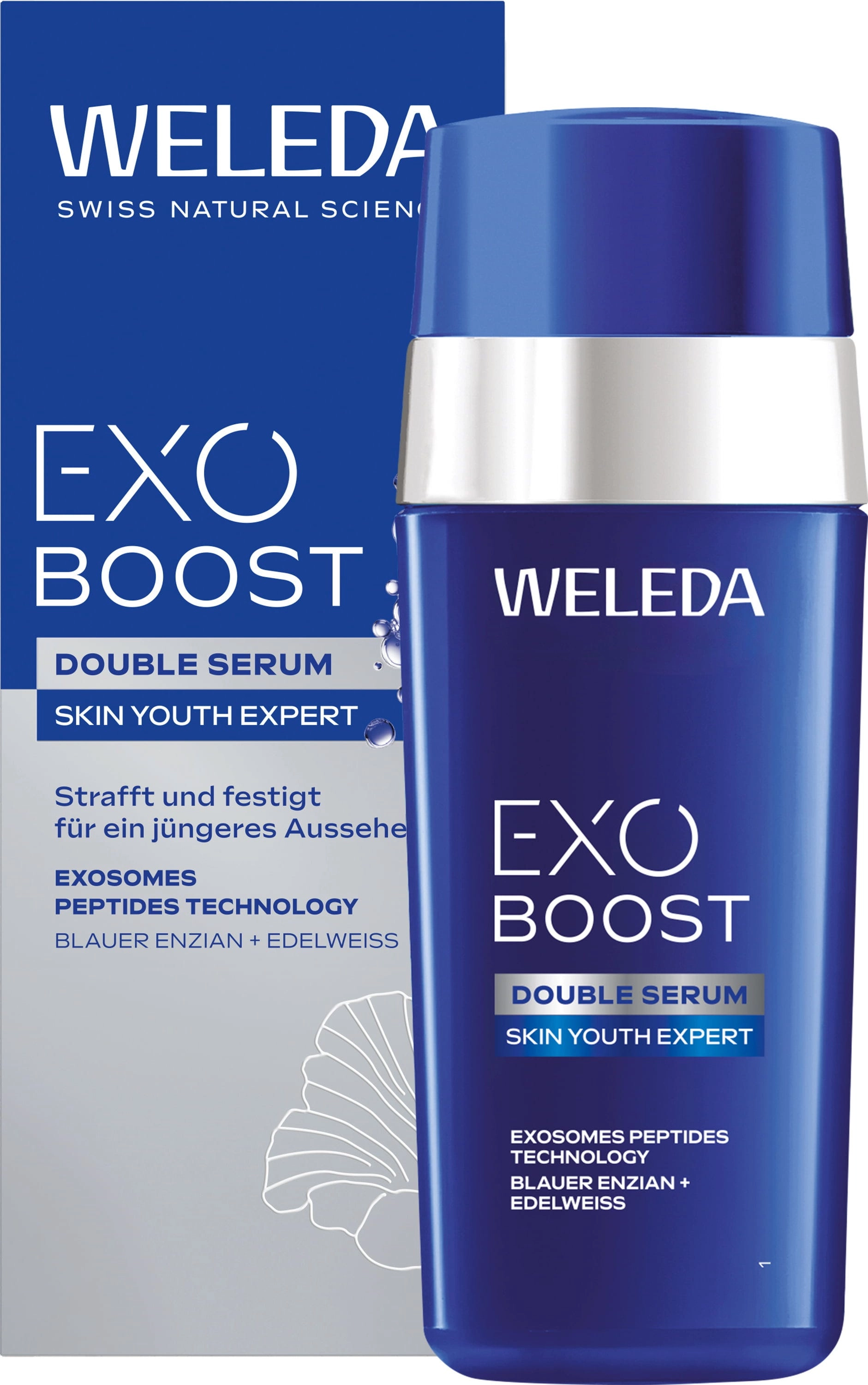Weleda EXO BOOST Double Serum Blauer Enzian & Edelweiß - 30 ml