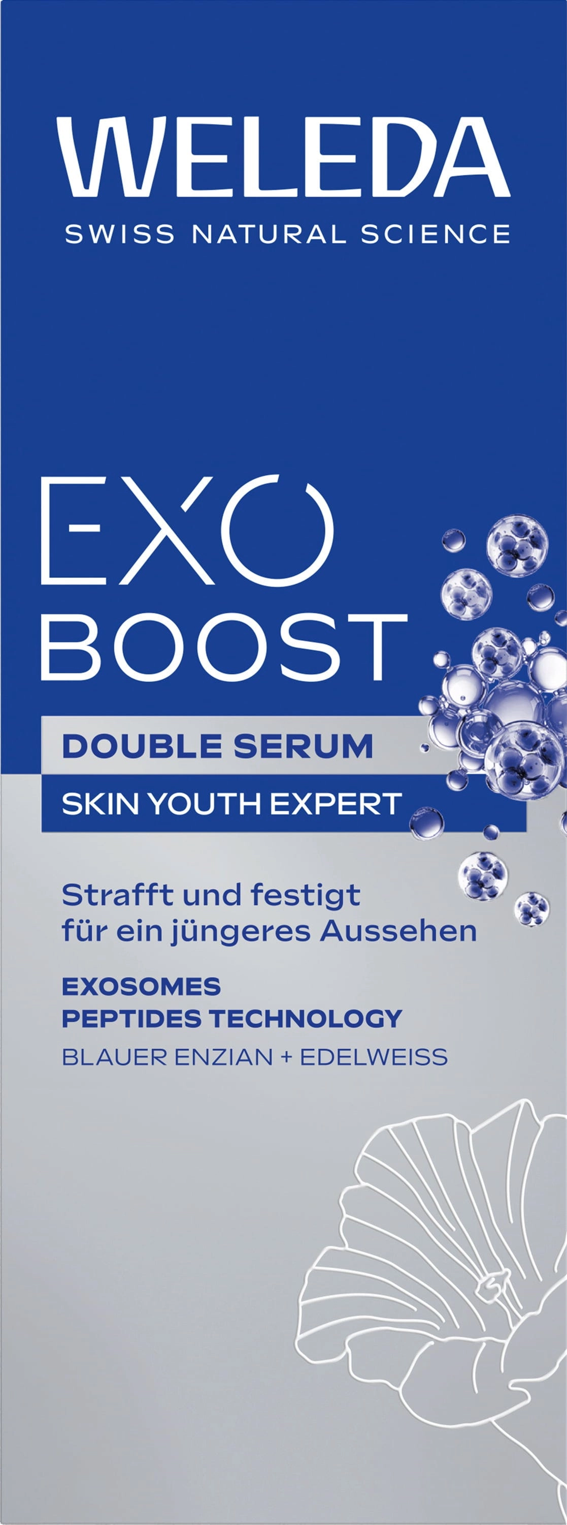 Weleda EXO BOOST Double Serum Blauer Enzian & Edelweiß - 30 ml