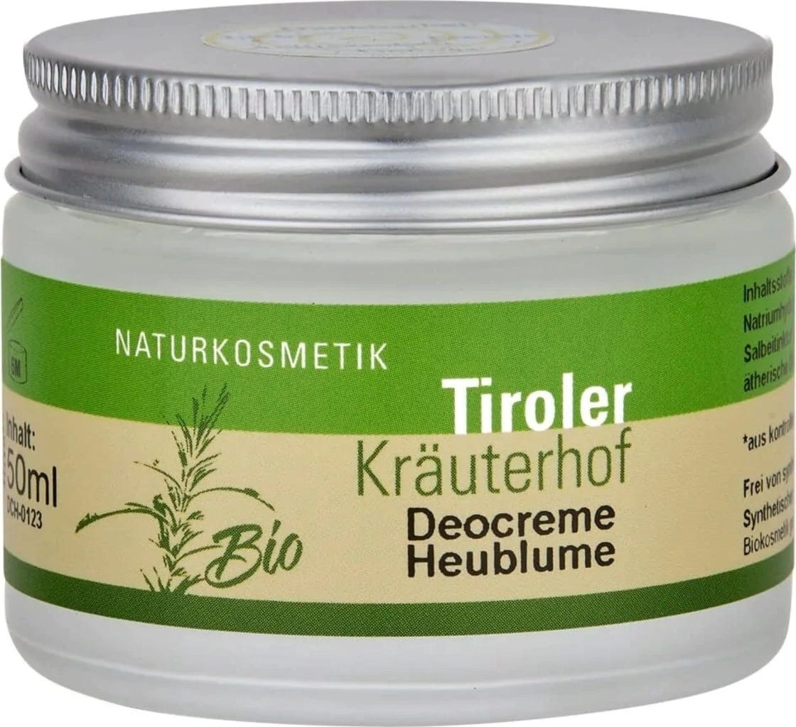 Tiroler Kräuterhof Bio Deocreme Heublume - 50 ml
