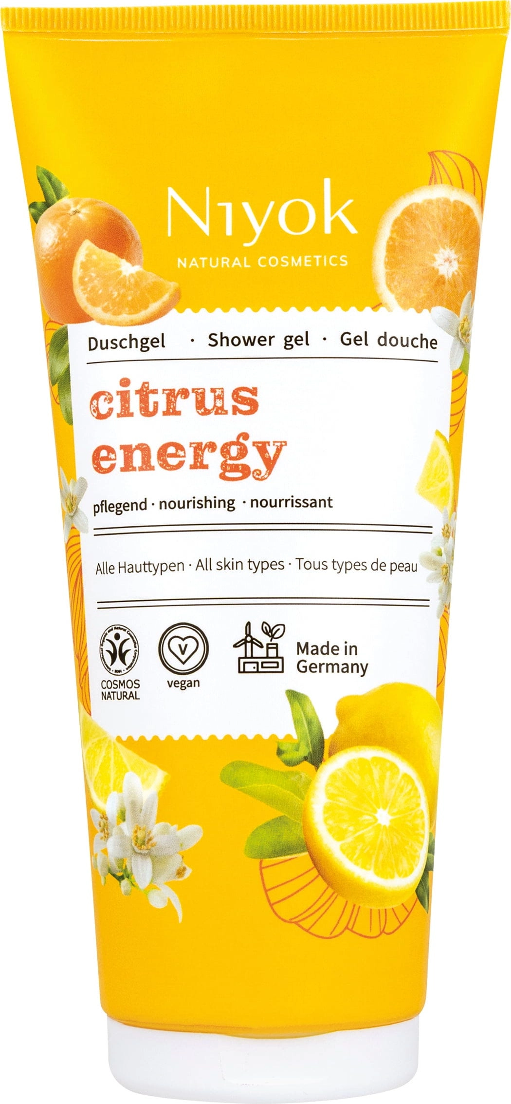 Niyok Duschgel Citrus Energy - 50 ml