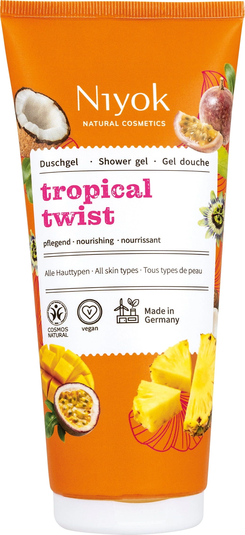 Niyok Duschgel Tropical Twist - 200 ml