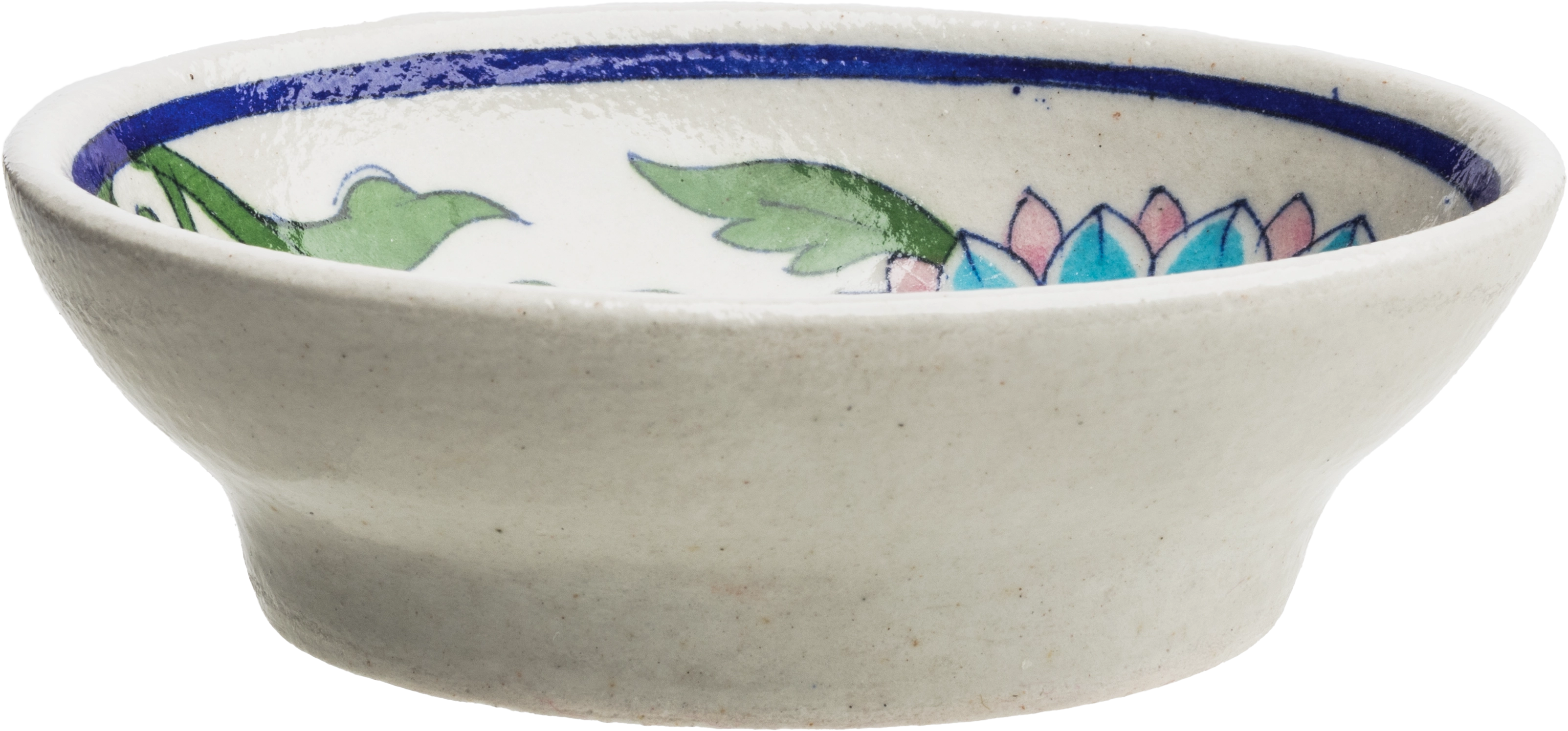 Tranquillo Seifenschale Blue Pottery - blau