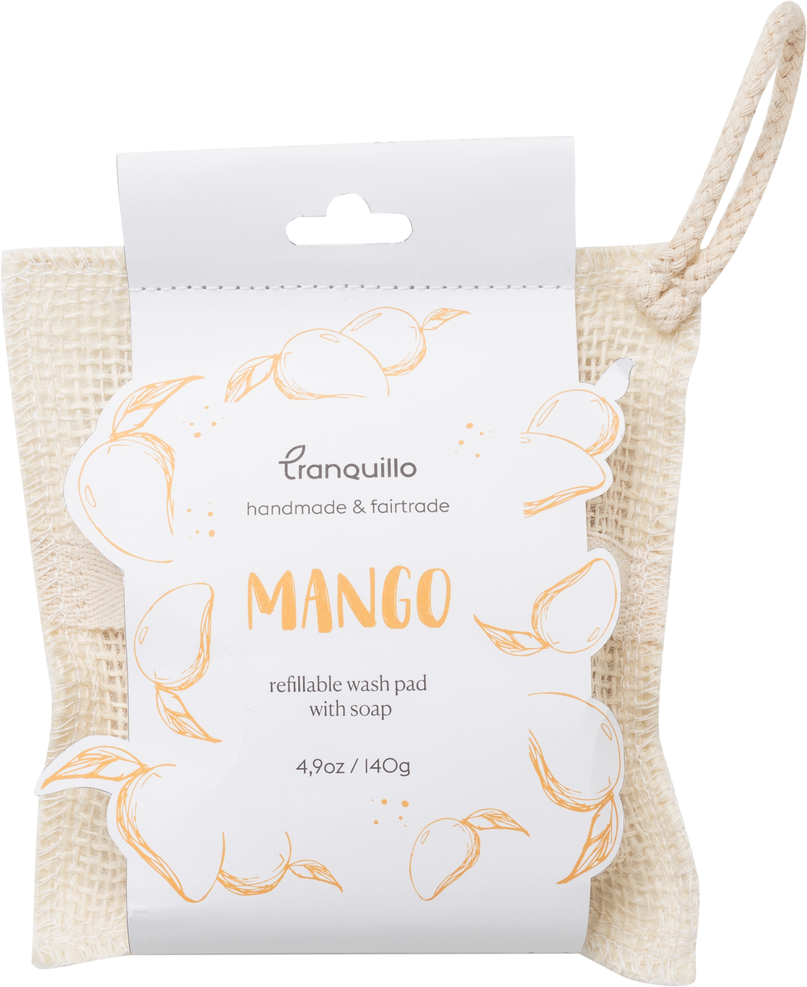 Tranquillo Badehandschuh Mango - 1 Stk