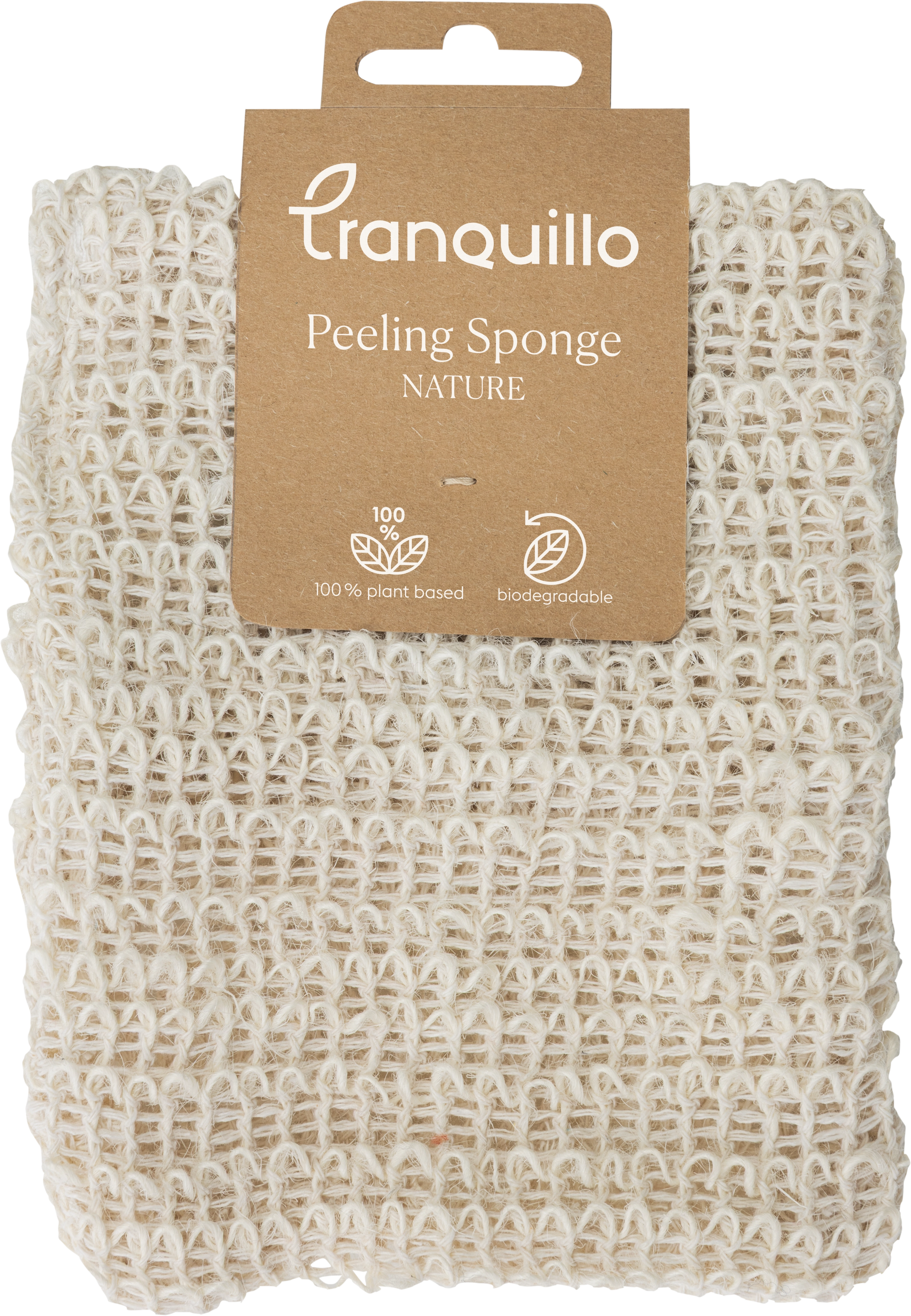 Tranquillo Peelingschwamm Nature - 1 Stk