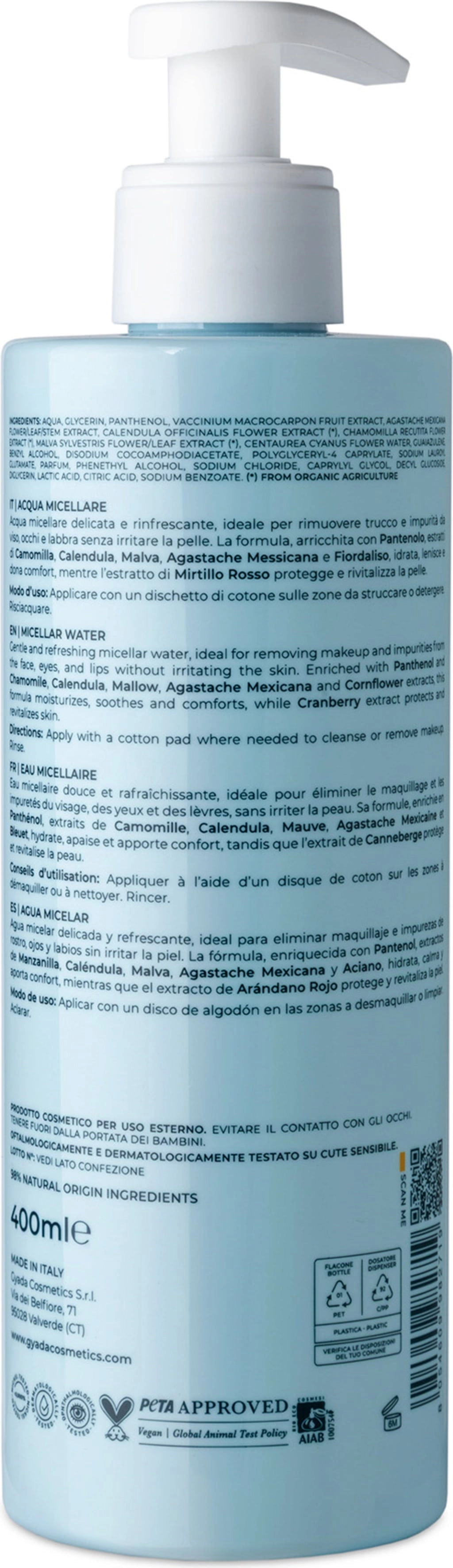 GYADA Cosmetics Mizellenwasser - 400 ml