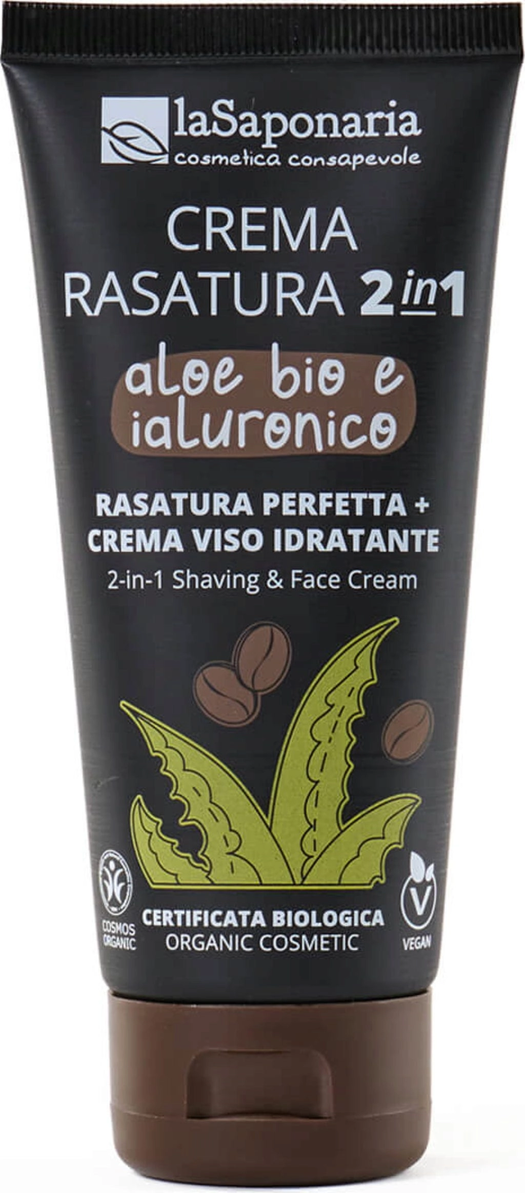 La Saponaria 2in1 Rasiercreme & Gesichtspflege - 100 ml