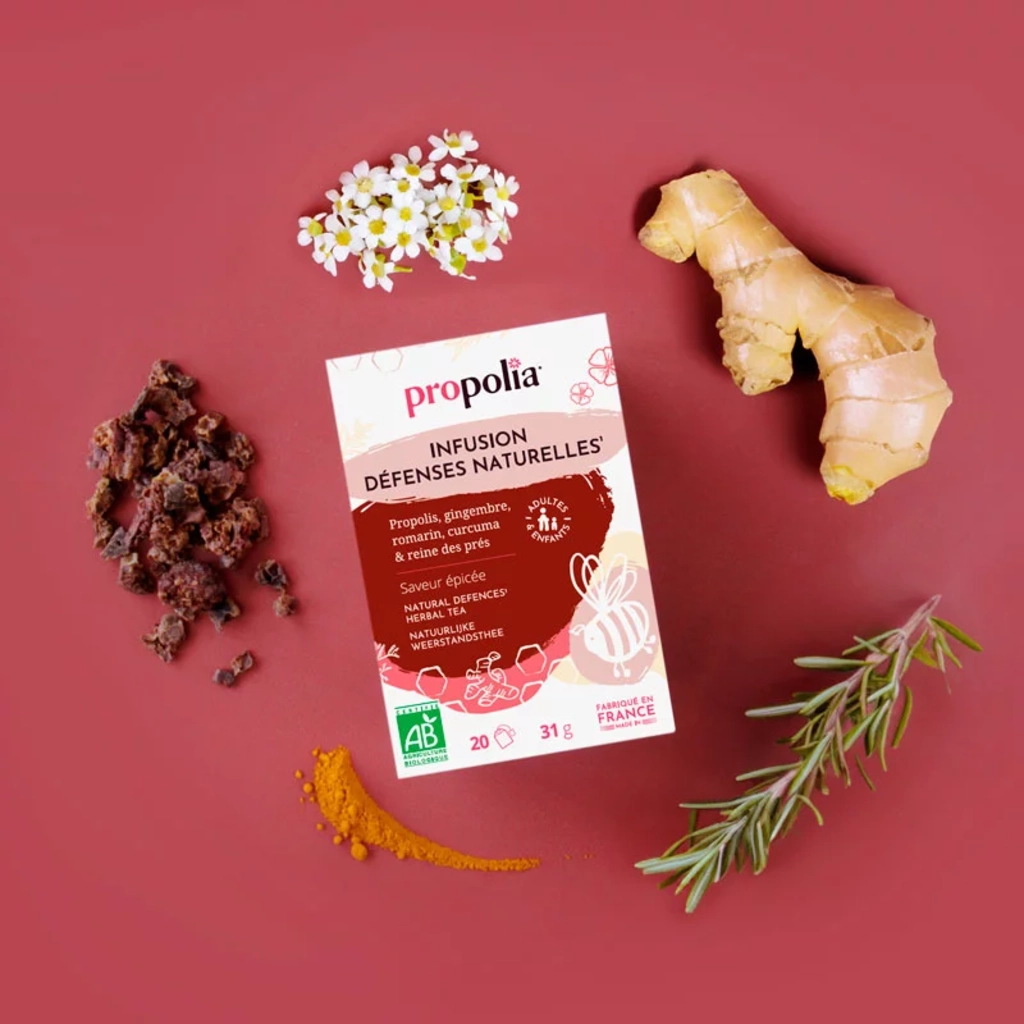 Propolia Organic Natural Defences Herbal Tea - 20 Teebeutel