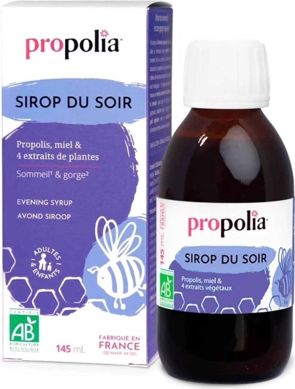 Propolia Organic Evening Syrup - 145 ml