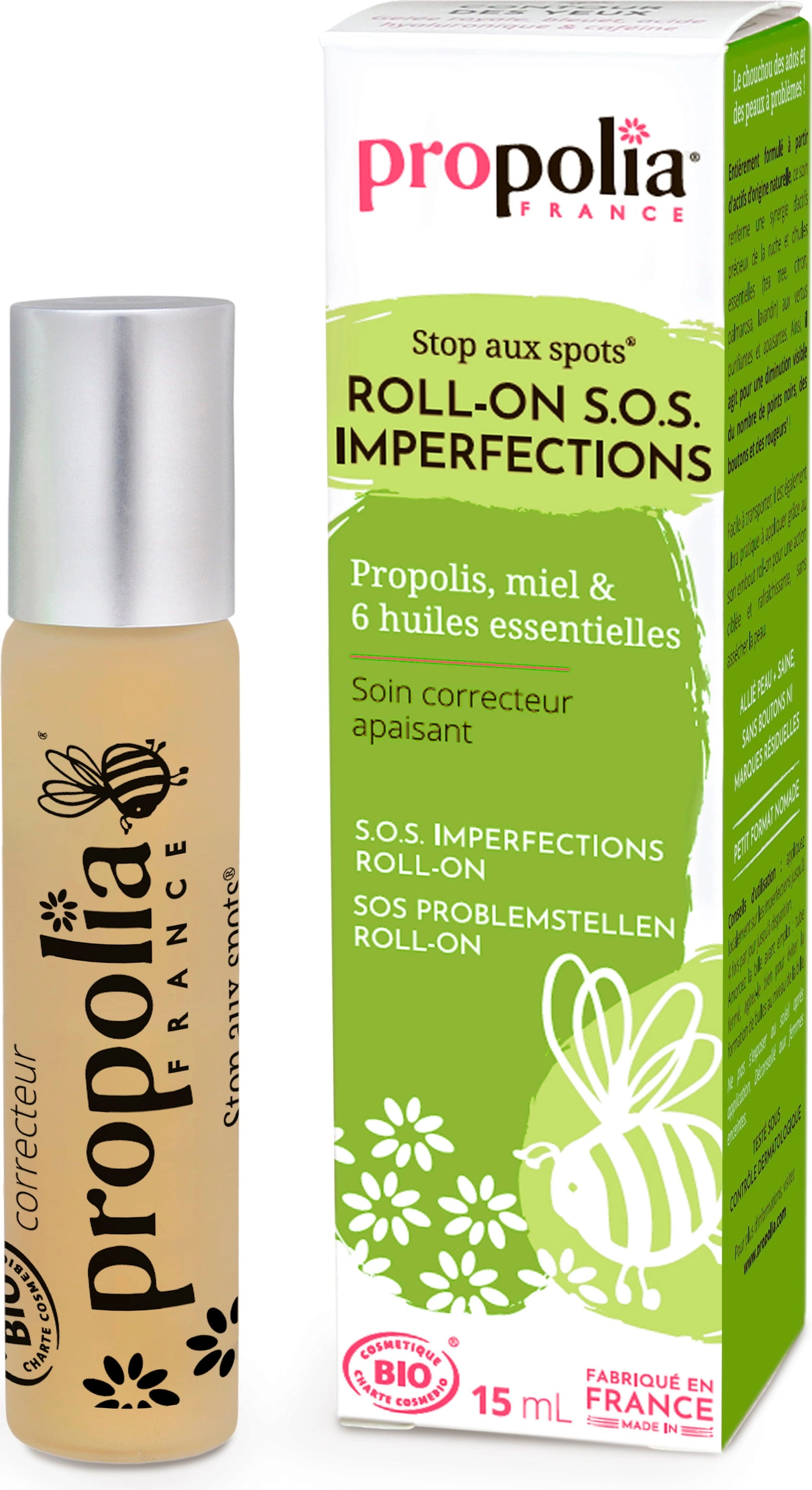 Propolia S.O.S. Imperfections Roll-On - 15 ml