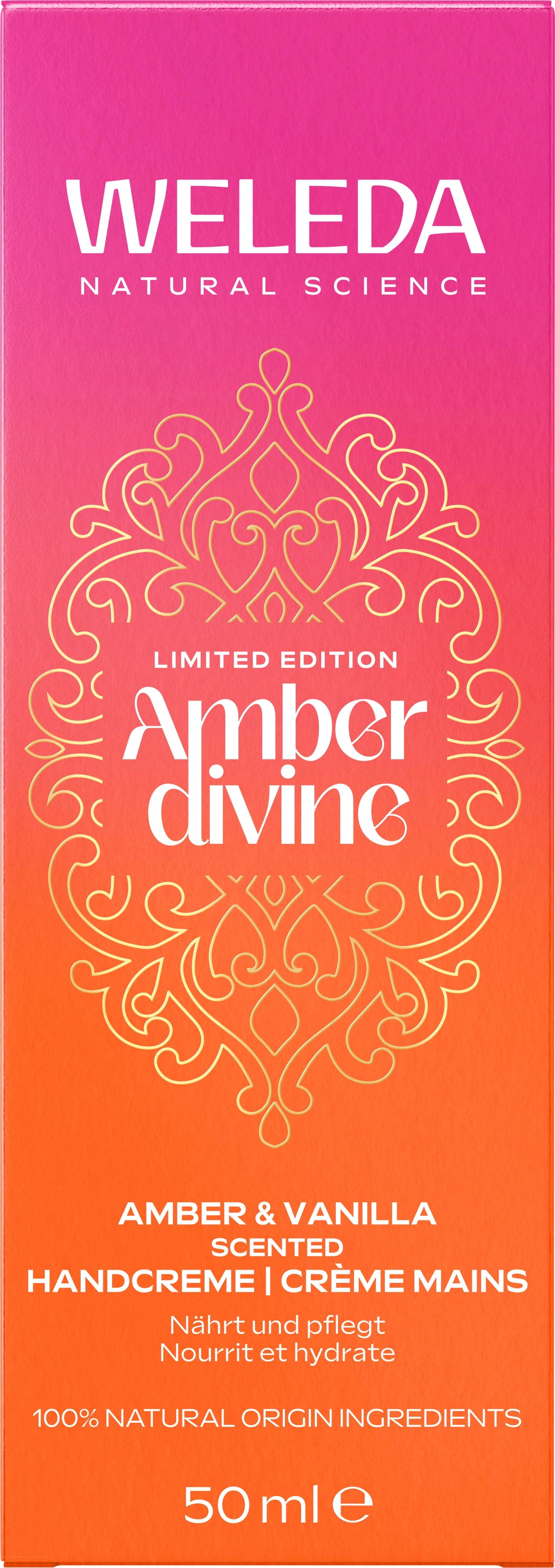 Weleda Amber Divine Handcreme - 50 ml