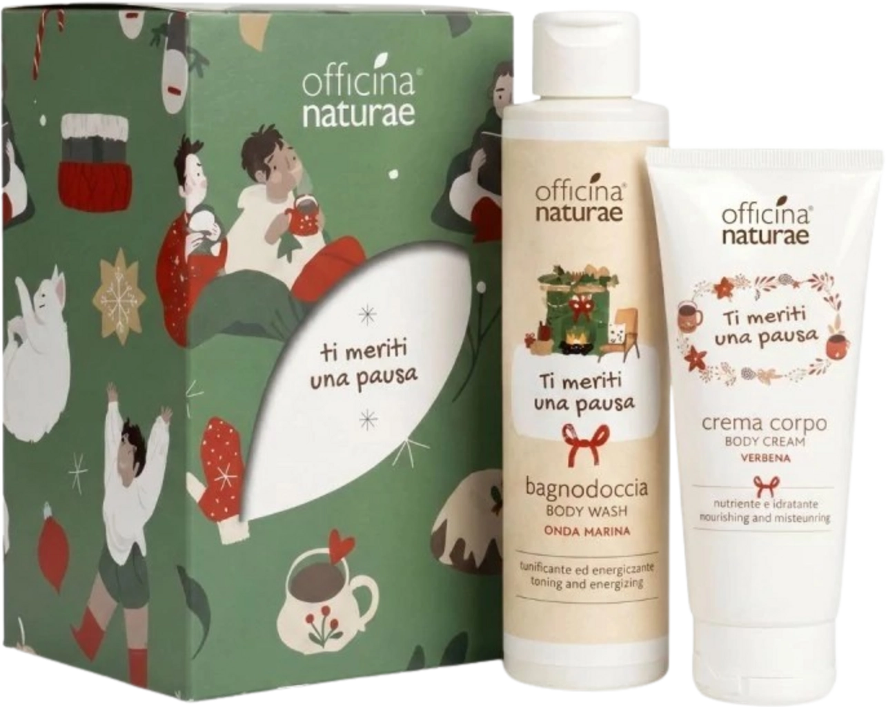 Officina Naturae Geschenkset Duschgel & Körpercreme - 1 Set