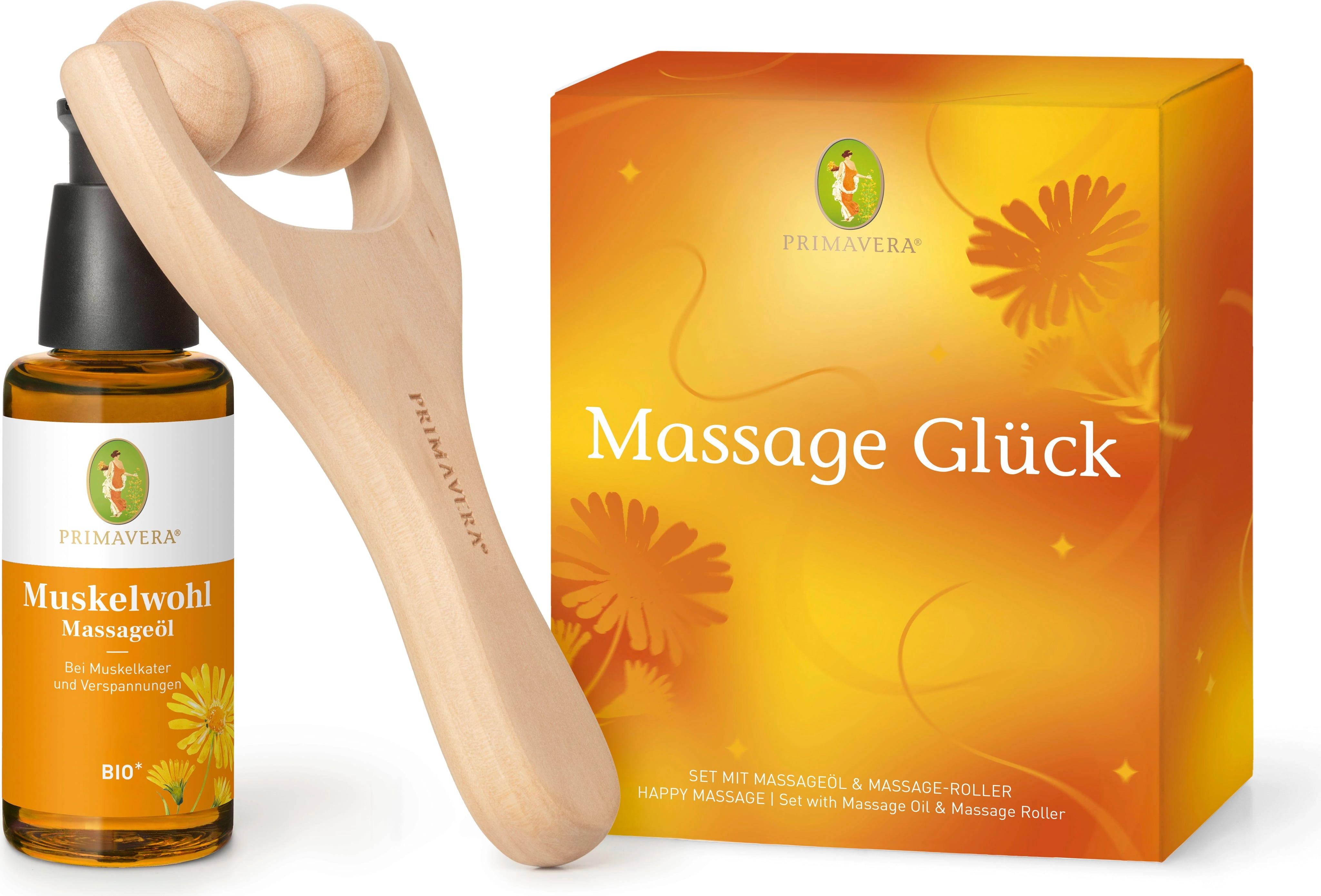 PRIMAVERA Geschenkset Massage Glück - 1 Set