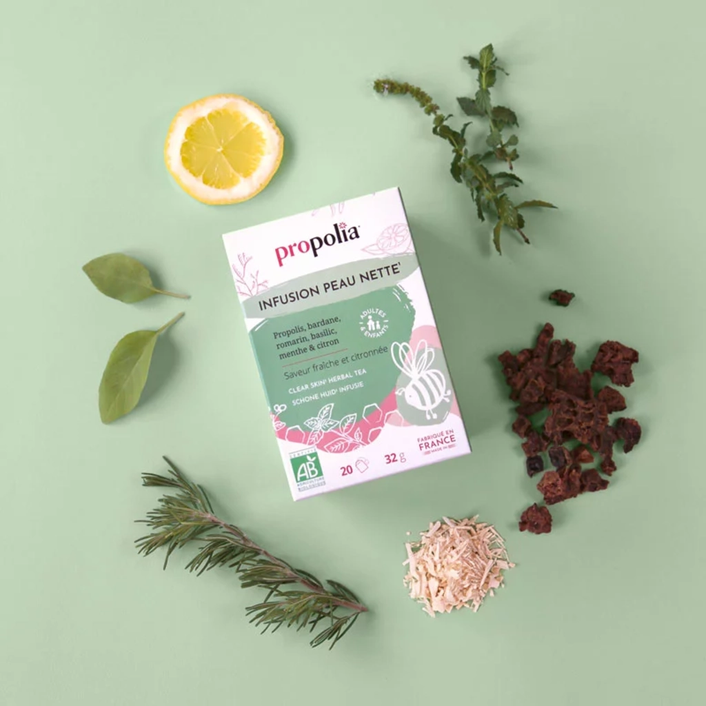 Propolia Organic Clear Skin Herbal Tea - 20 Teebeutel
