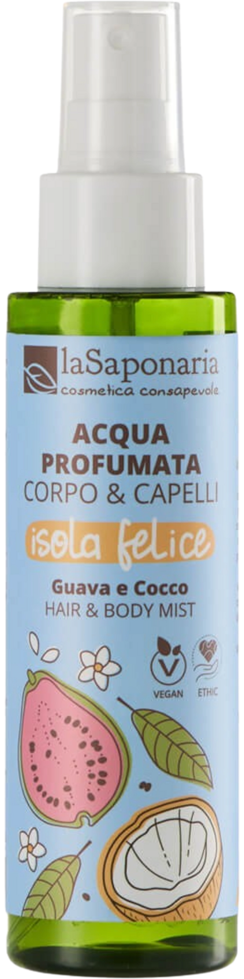 Duftwasser Guave & Kokos – Isola Felice - 100 ml