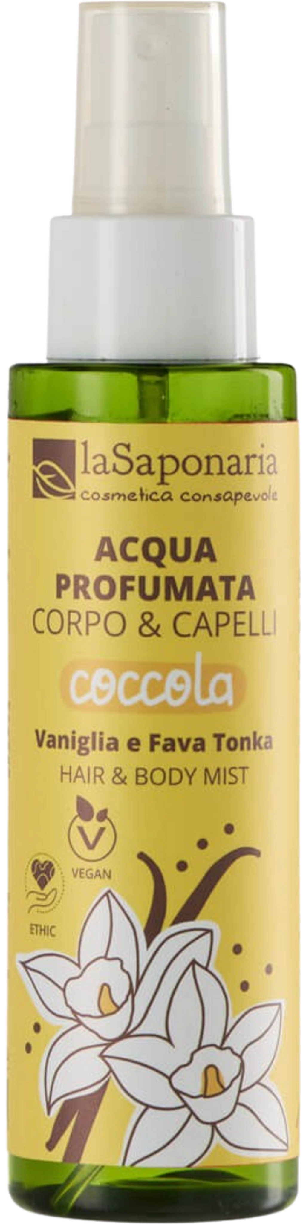 Duftwasser Vanille & Tonka - Coccola - 100 ml