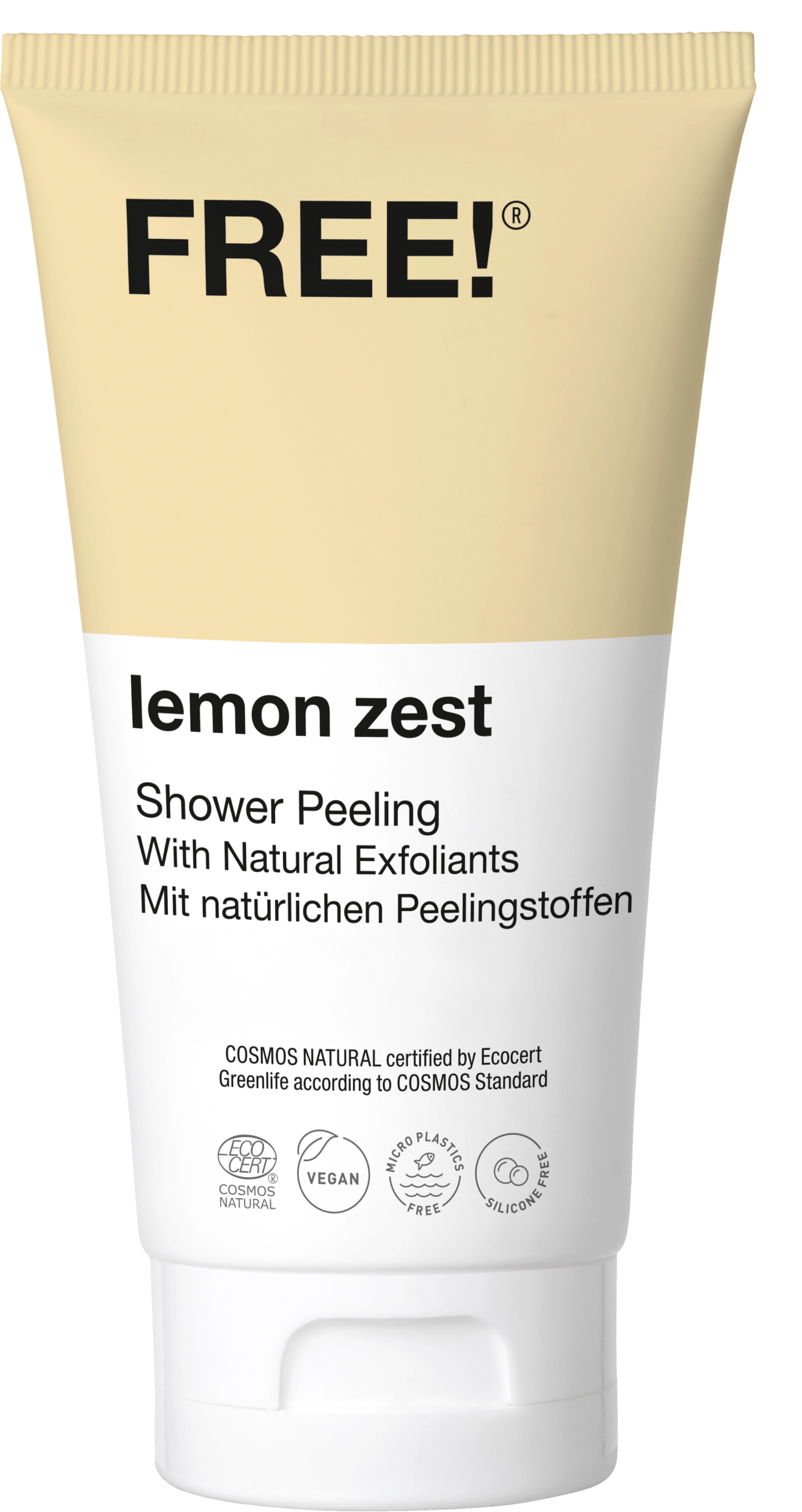 FREE! Organics Shower Peeling Lemon Zest - 200 ml