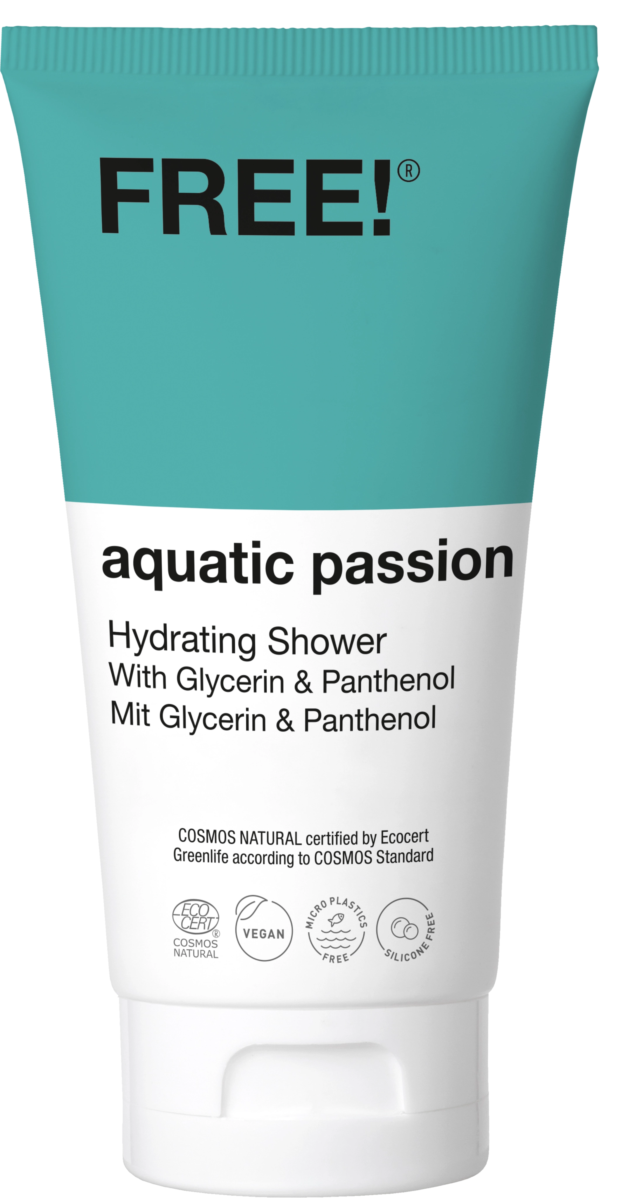 FREE! Organics Hydrating Shower Aquatic Passion - 200 ml