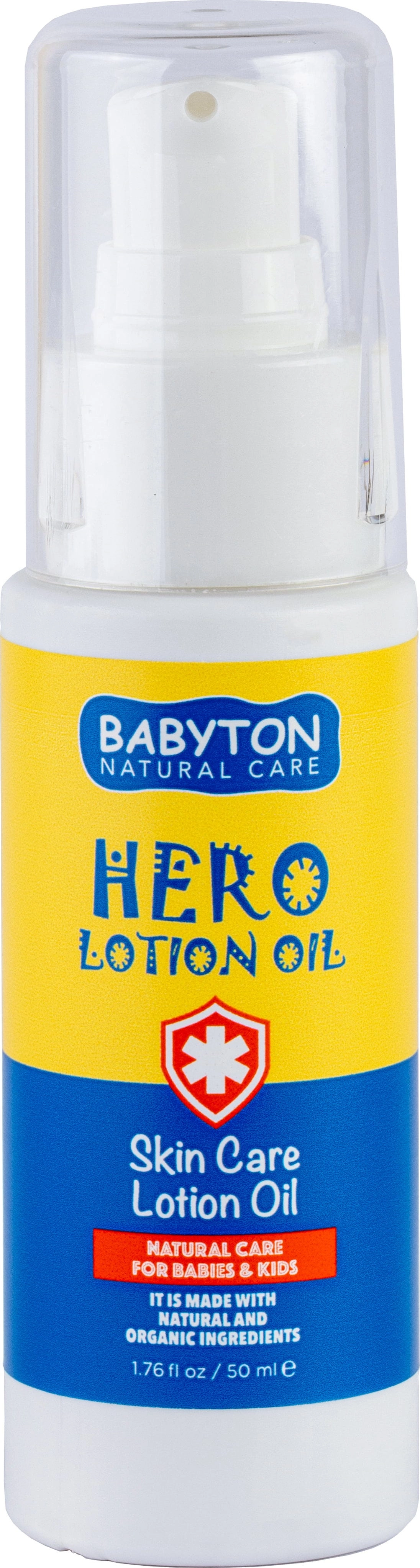 Babyton Hero Lotion Oil Skin Care - 50 ml