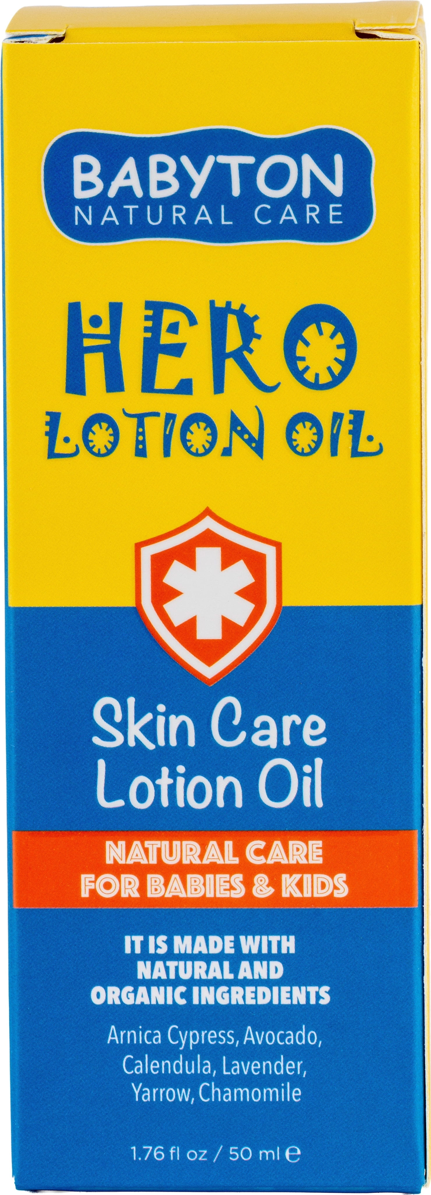 Babyton Hero Lotion Oil Skin Care - 50 ml
