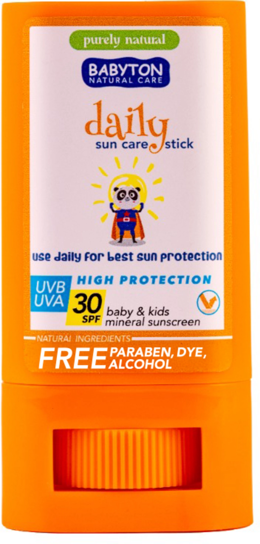 Babyton Baby & Kids Mineral Daily Sunscreen Stick SPF30 - 20 g
