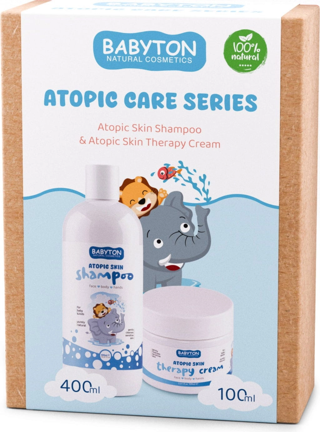 Babyton Atopic Skin Care Set - 1 Set