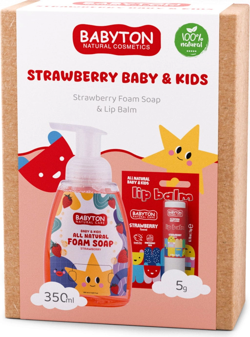 Babyton Baby & Kids Care Duo - Strawberry