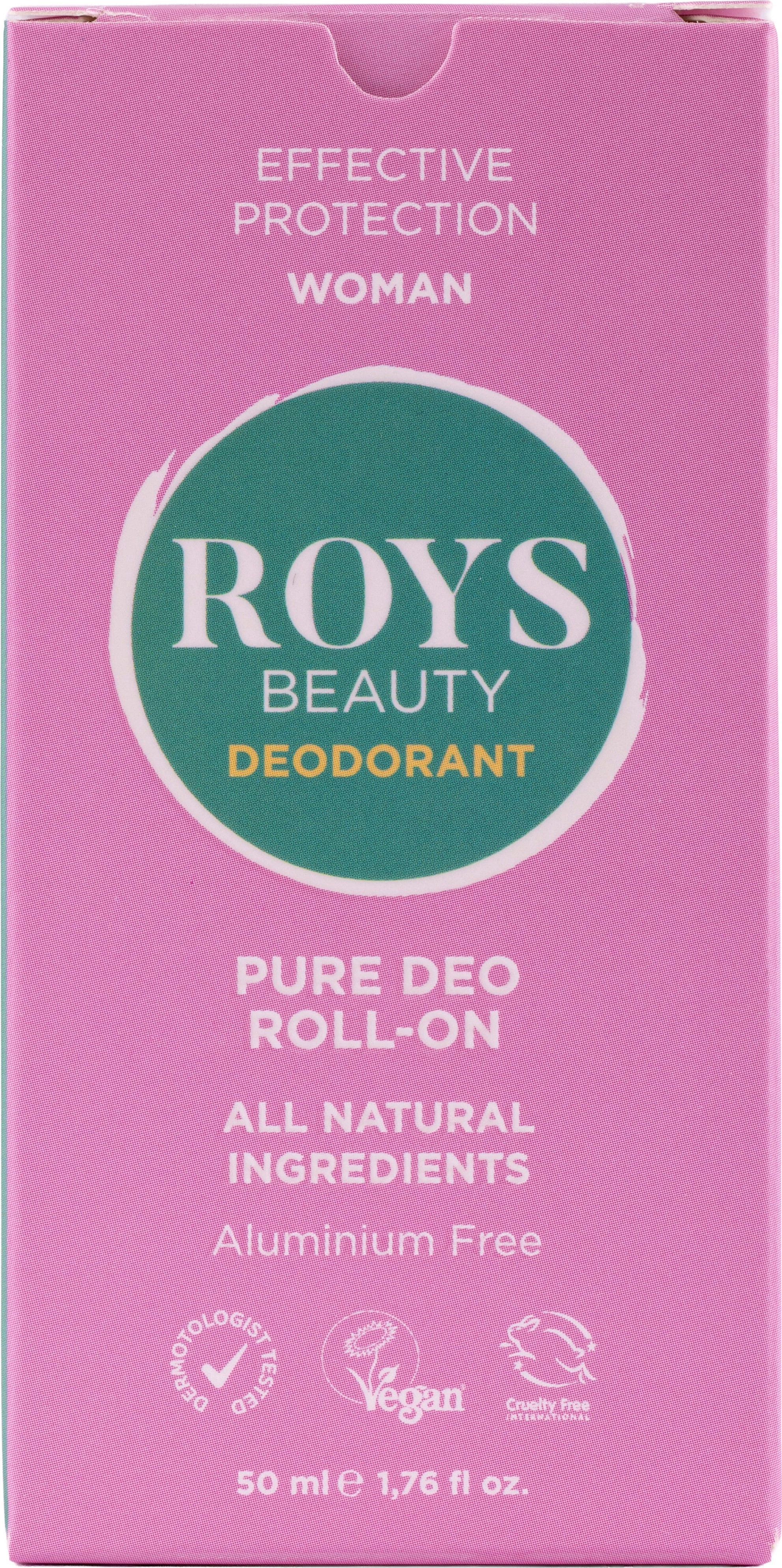 ROYS Beauty Pure Deo Roll-On Woman - 50 ml