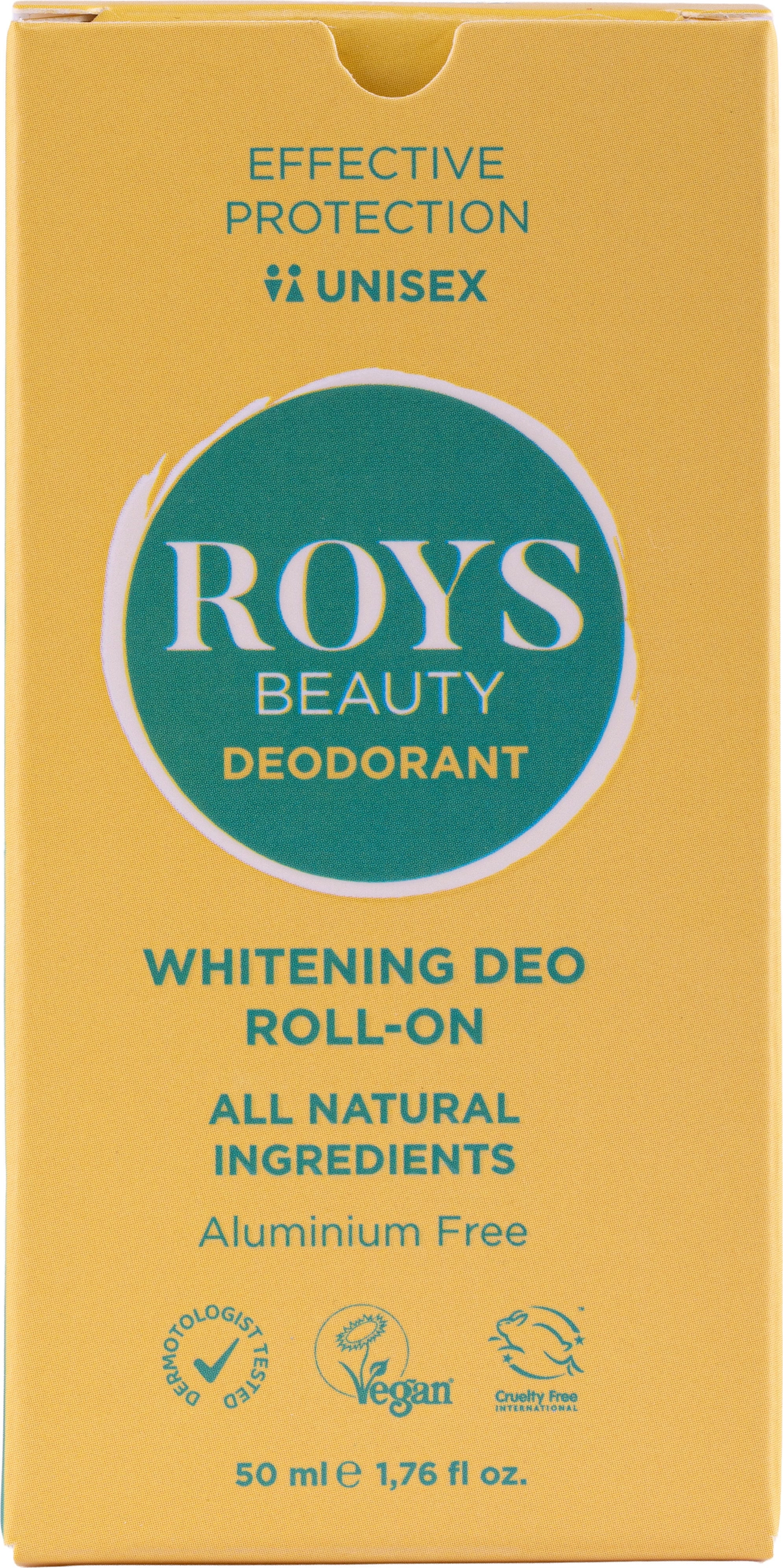 ROYS Beauty Whitening Deo Roll-On - 50 ml