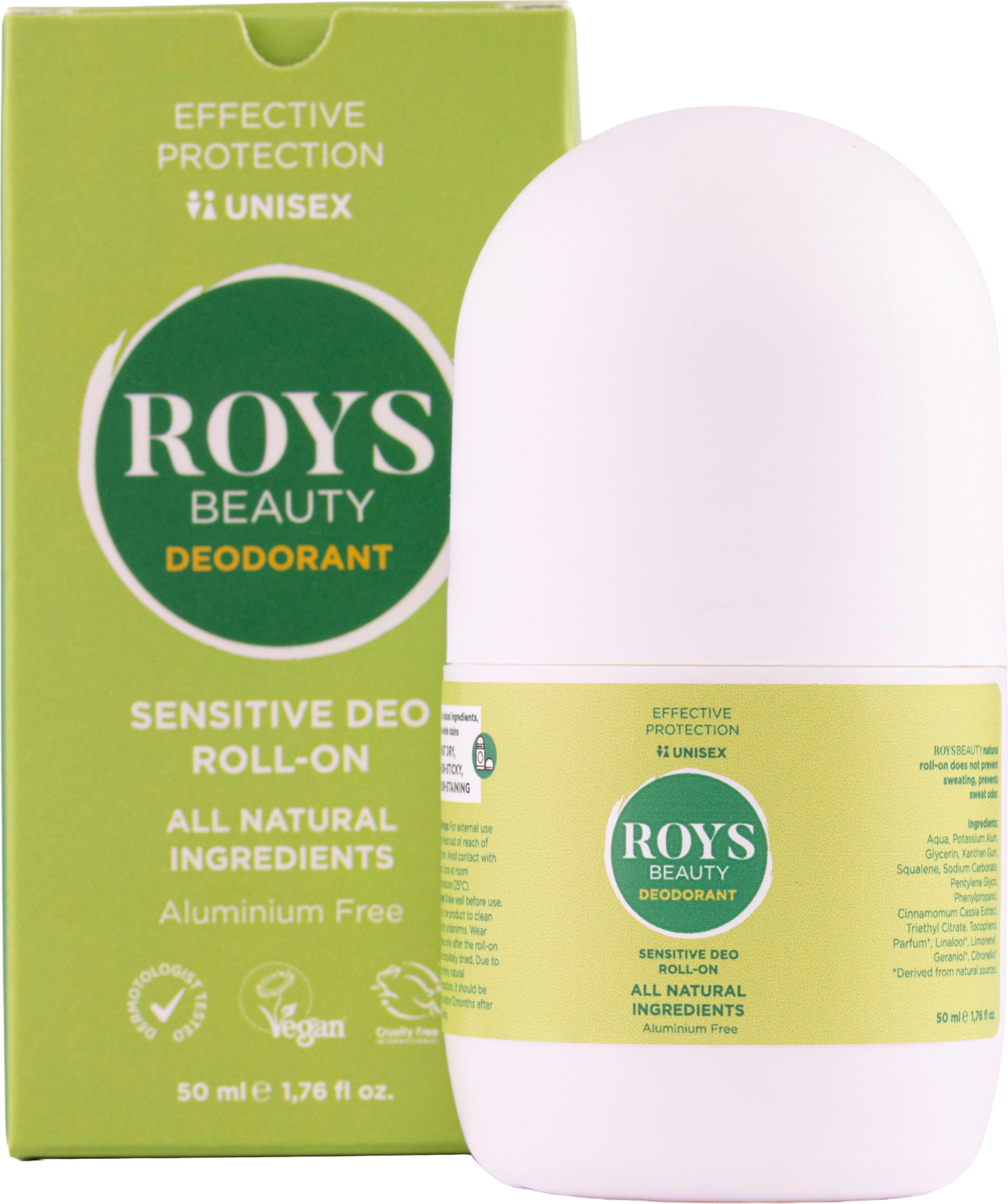 ROYS Beauty Sensitive Deo Roll-On - 50 ml