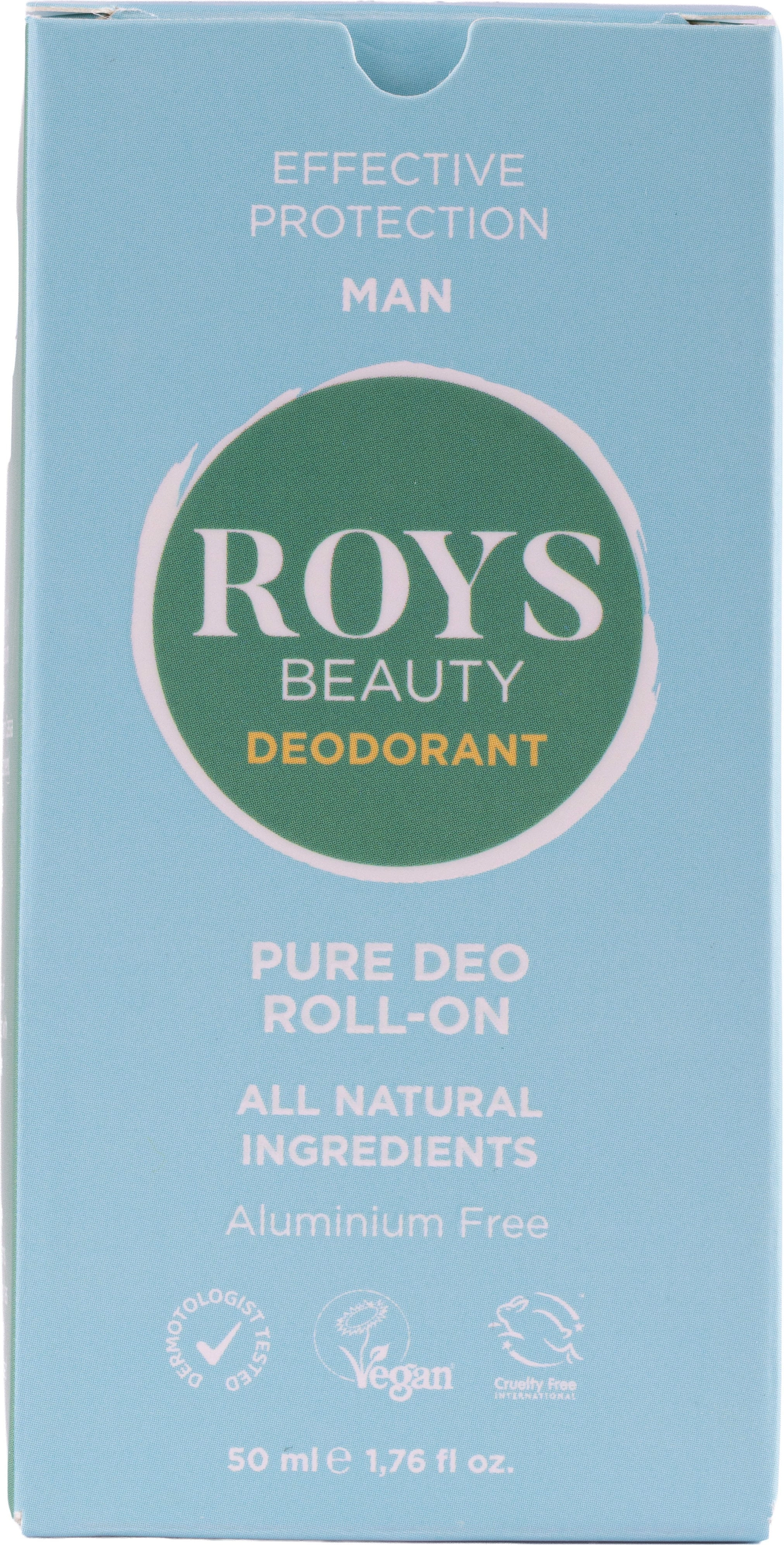 ROYS Beauty Pure Deo Roll-On Man - 50 ml