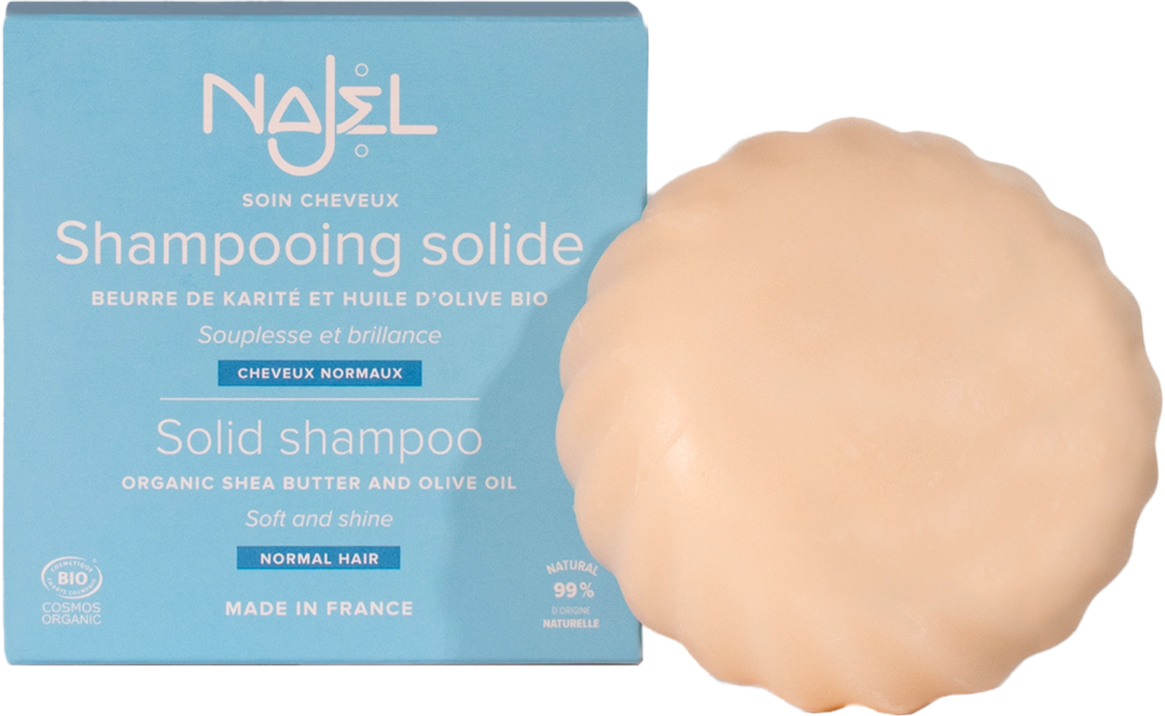 Najel Festes Shampoo Normales Haar - 75 g