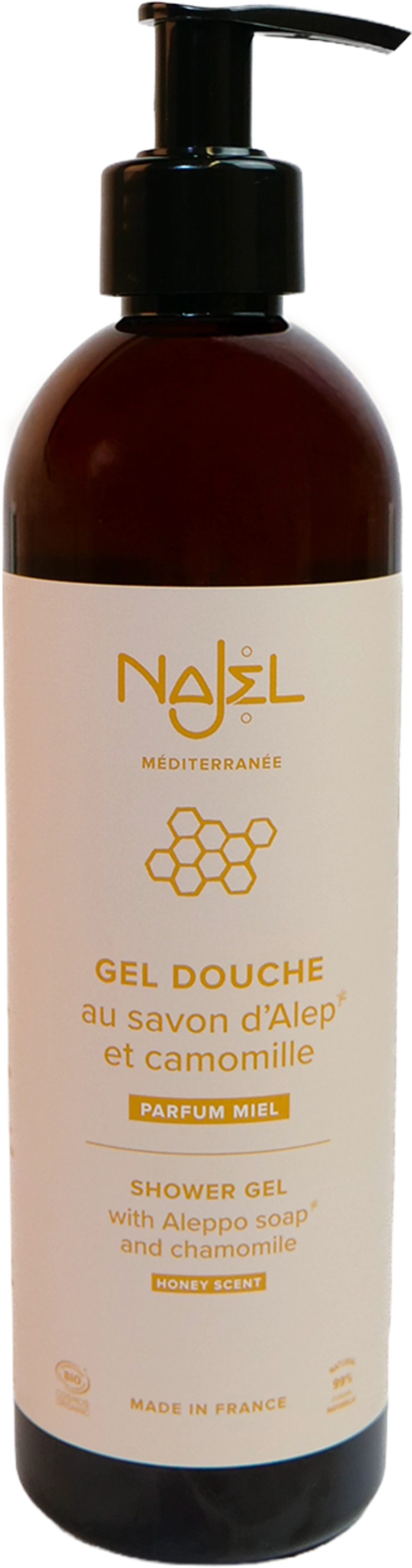 Najel Aleppo Seife-Duschgel Honig - 500 ml