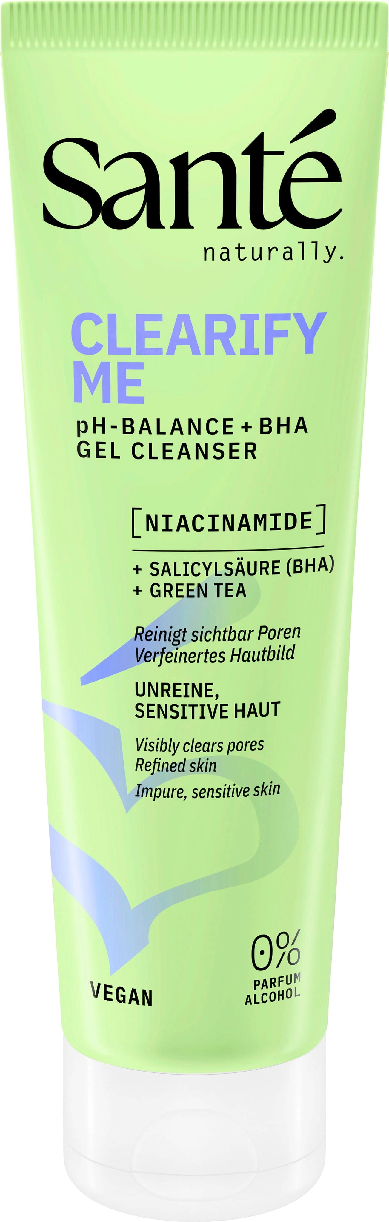 Santé – naturally. Clearify Me BHA Gel Cleanser - 150 ml