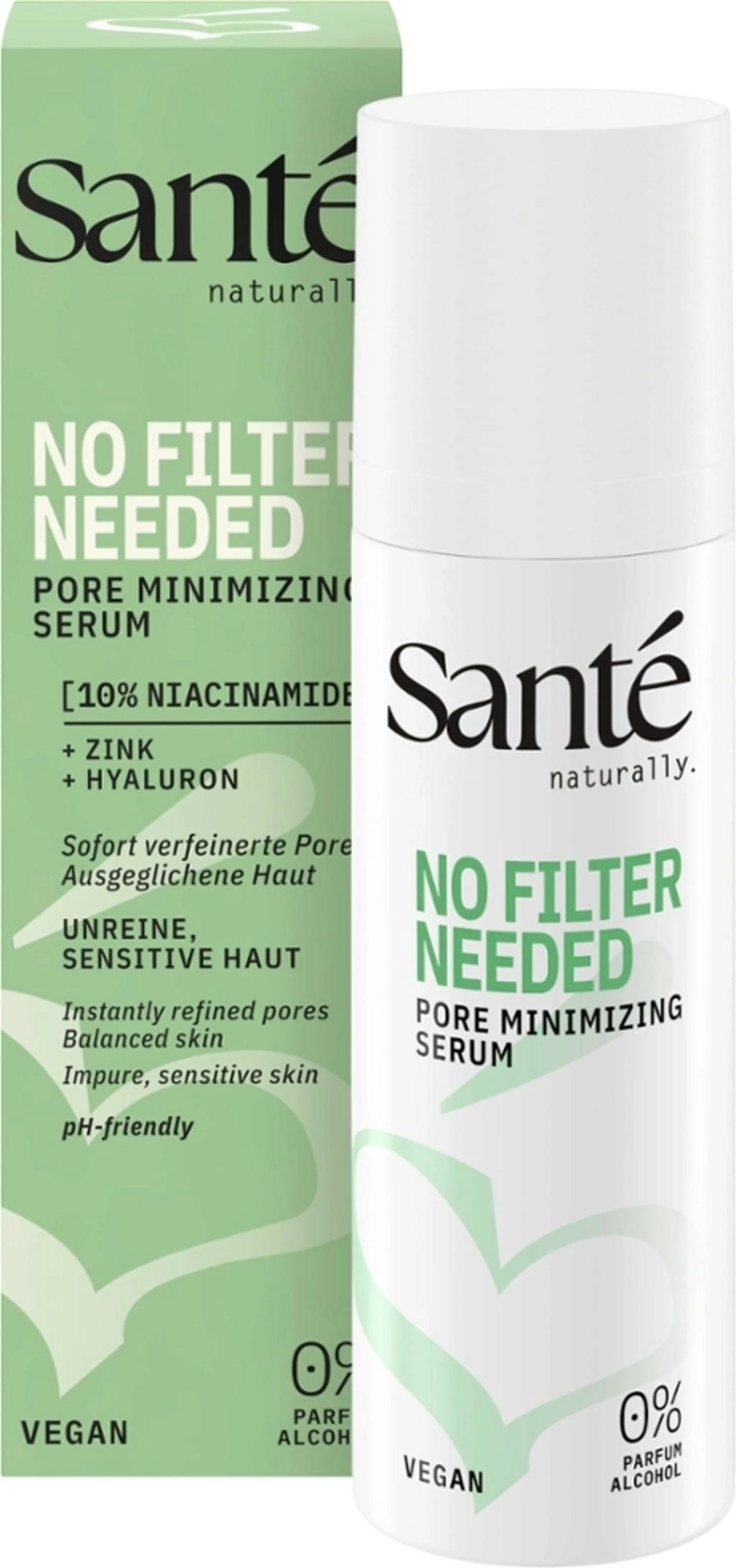 Santé – naturally. No Filter Needed Pore Minimizing Serum - 30 ml