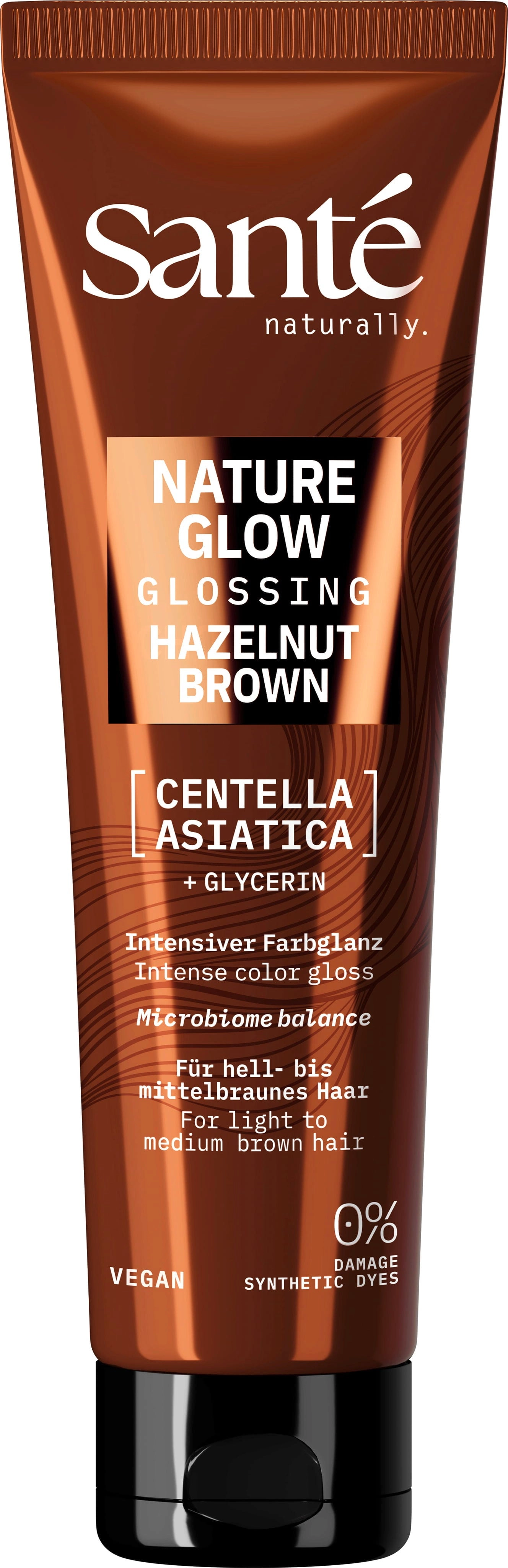 Santé – naturally. Nature Glow Glossing - Hazelnut Brown