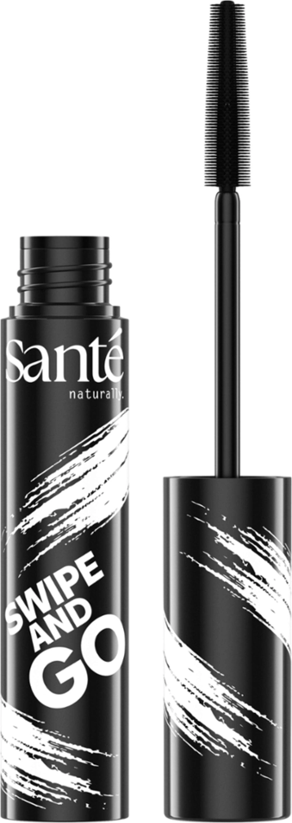 Santé – naturally. Swipe & Go Mascara - Black 01
