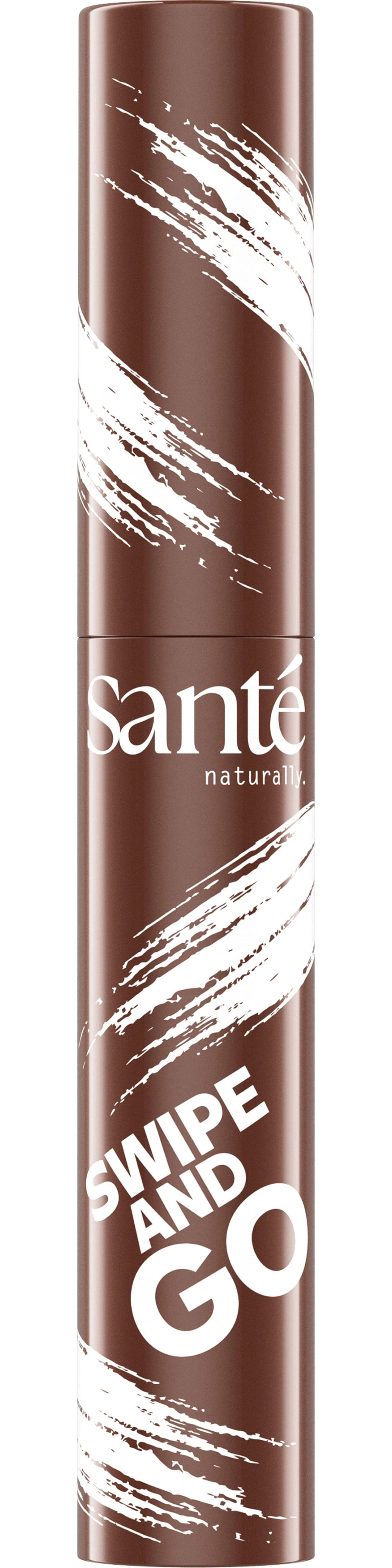 Santé – naturally. Swipe & Go Mascara - Brown 02