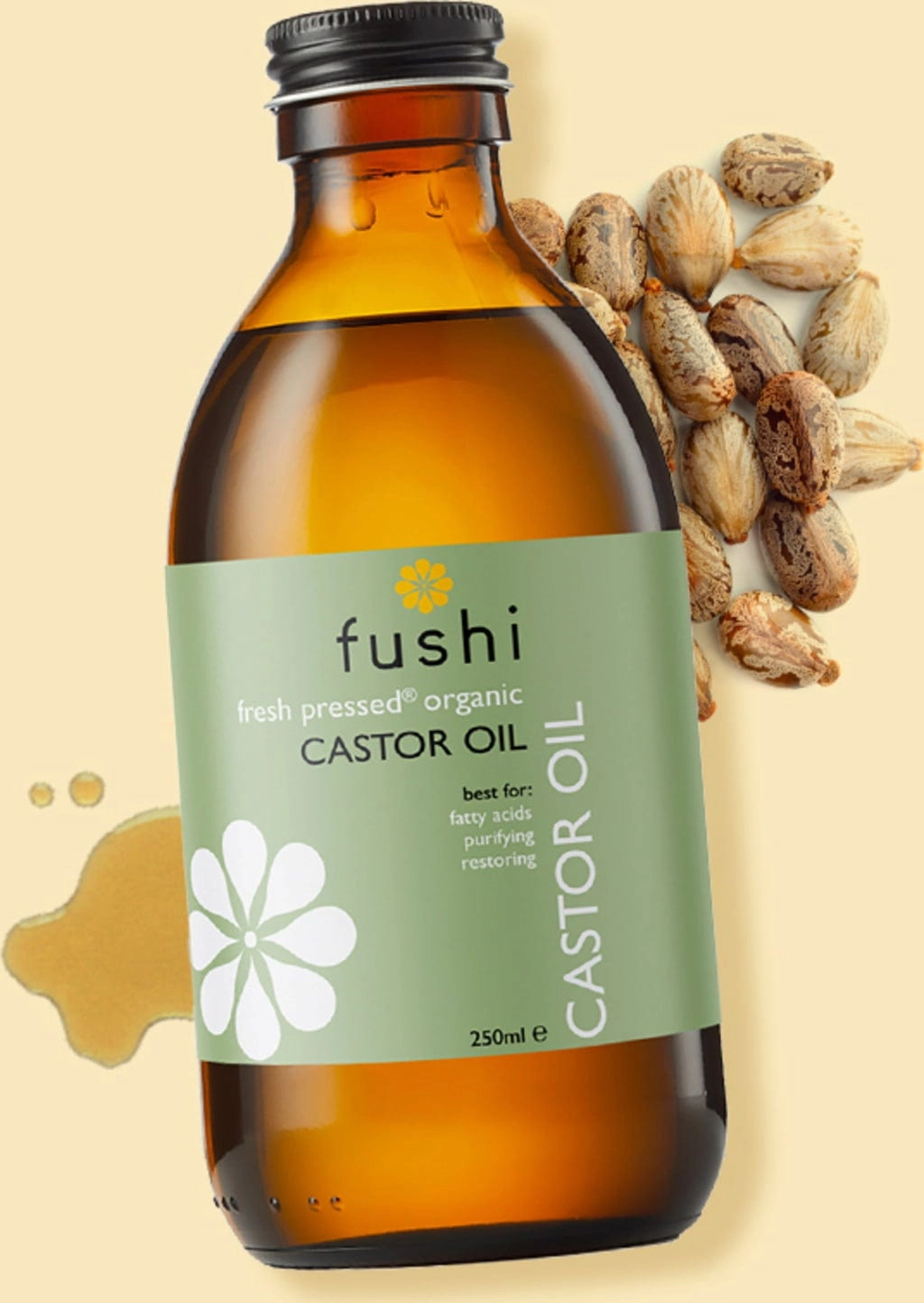 fushi Organic Castor Oil - 250 ml