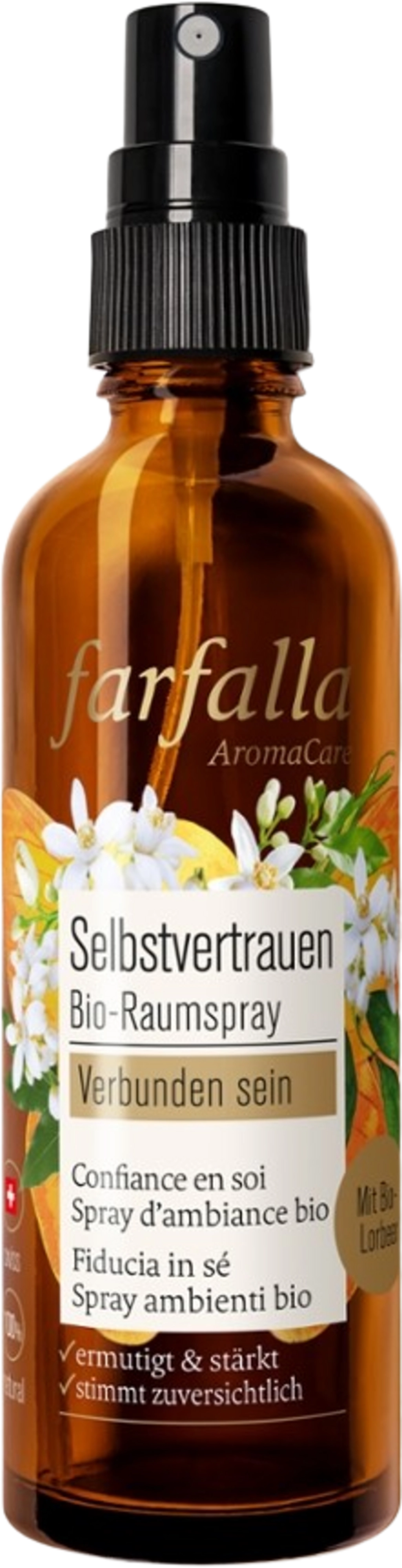 farfalla Selbstvertrauen Raumspray Verbunden sein - 75 ml