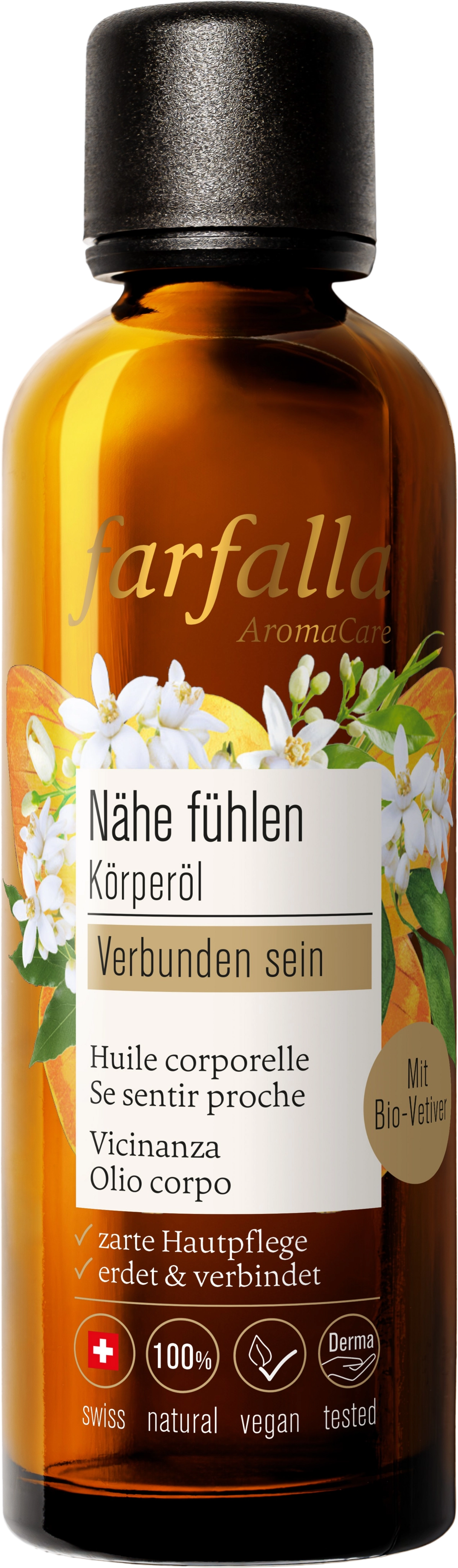 farfalla Nähe fühlen Körperöl Verbunden sein - 75 ml
