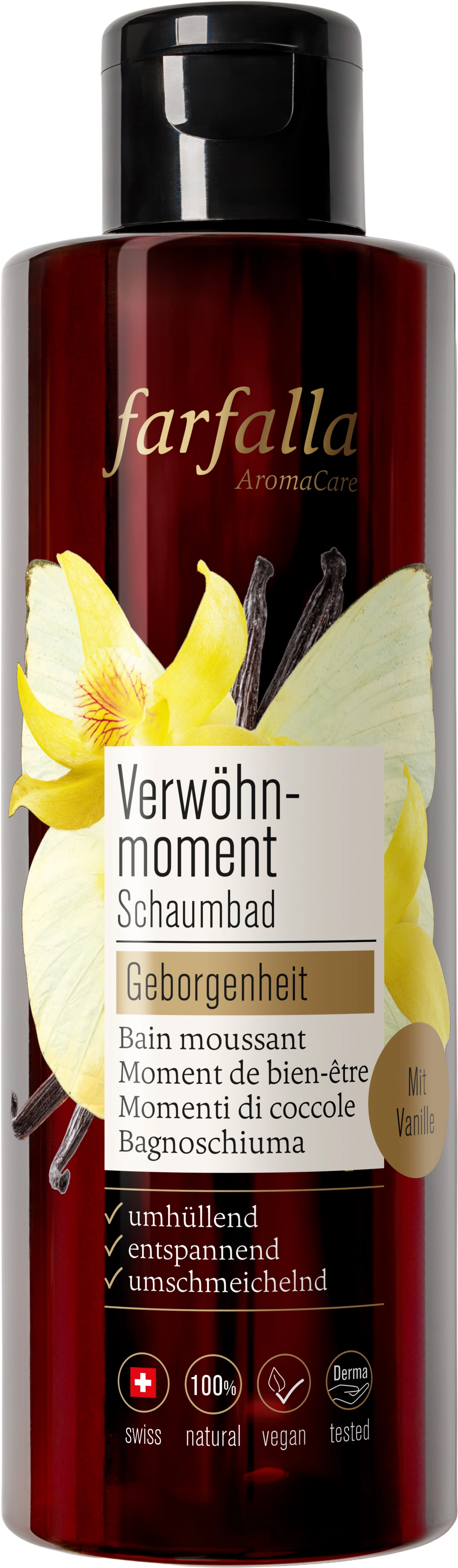 farfalla Verwöhnmoment Schaumbad Geborgenheit - 200 ml