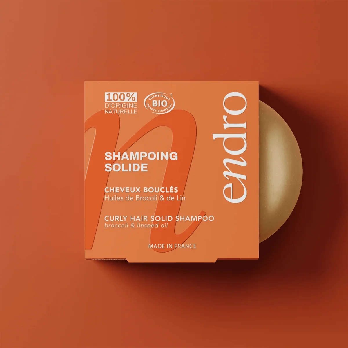 endro cosmétiques Curly Hair Solid Shampoo - 80 ml
