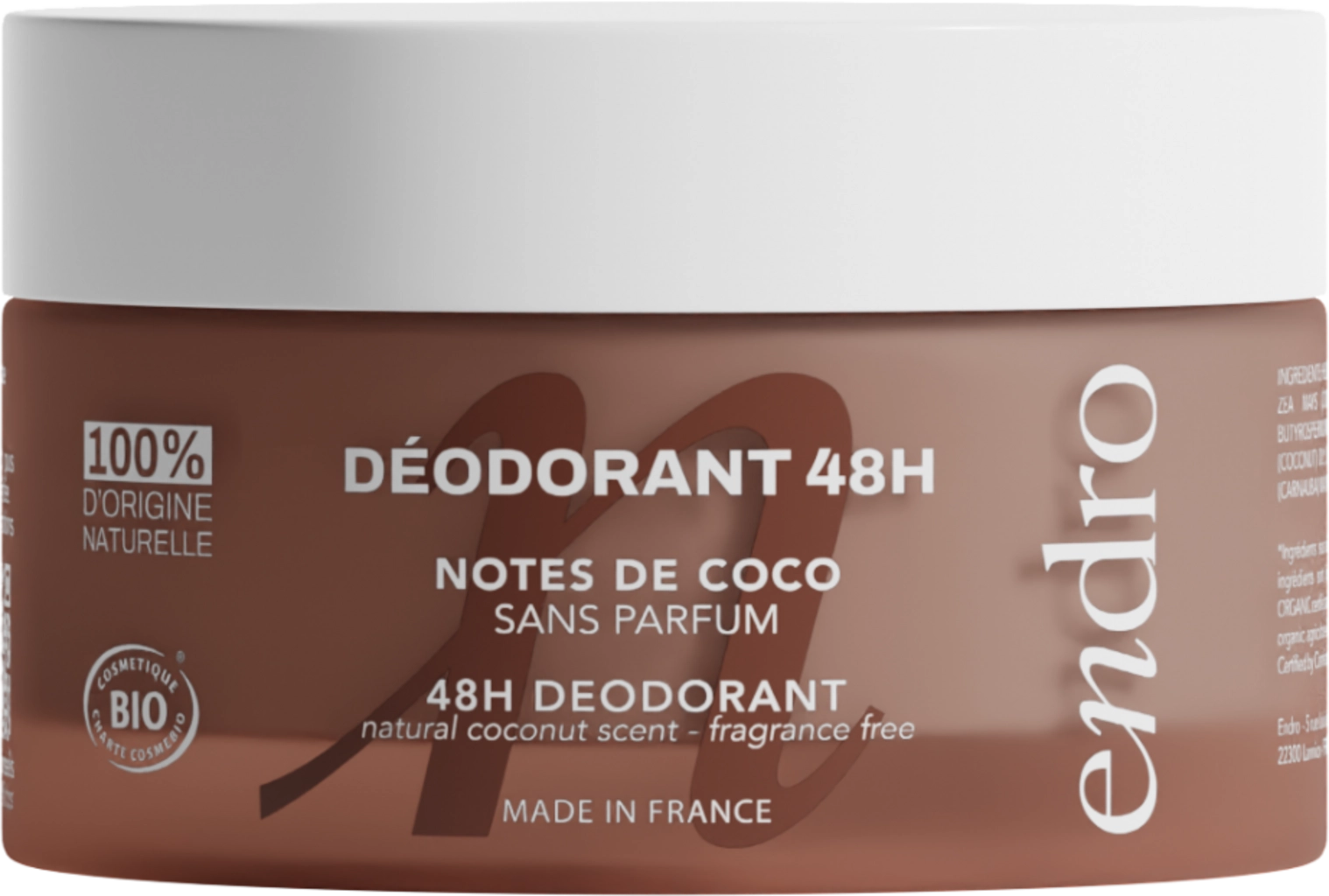 endro cosmétiques 48H Deodorant - Palmarosa