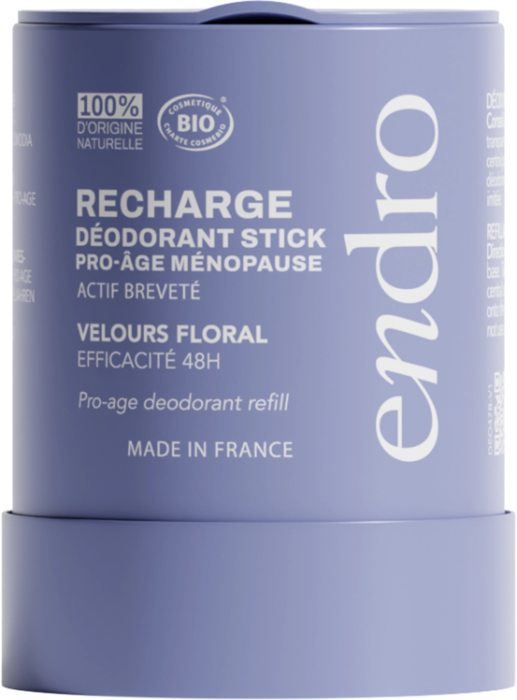 endro cosmétiques Deodorant Stick Pro Age - 50 g Refill